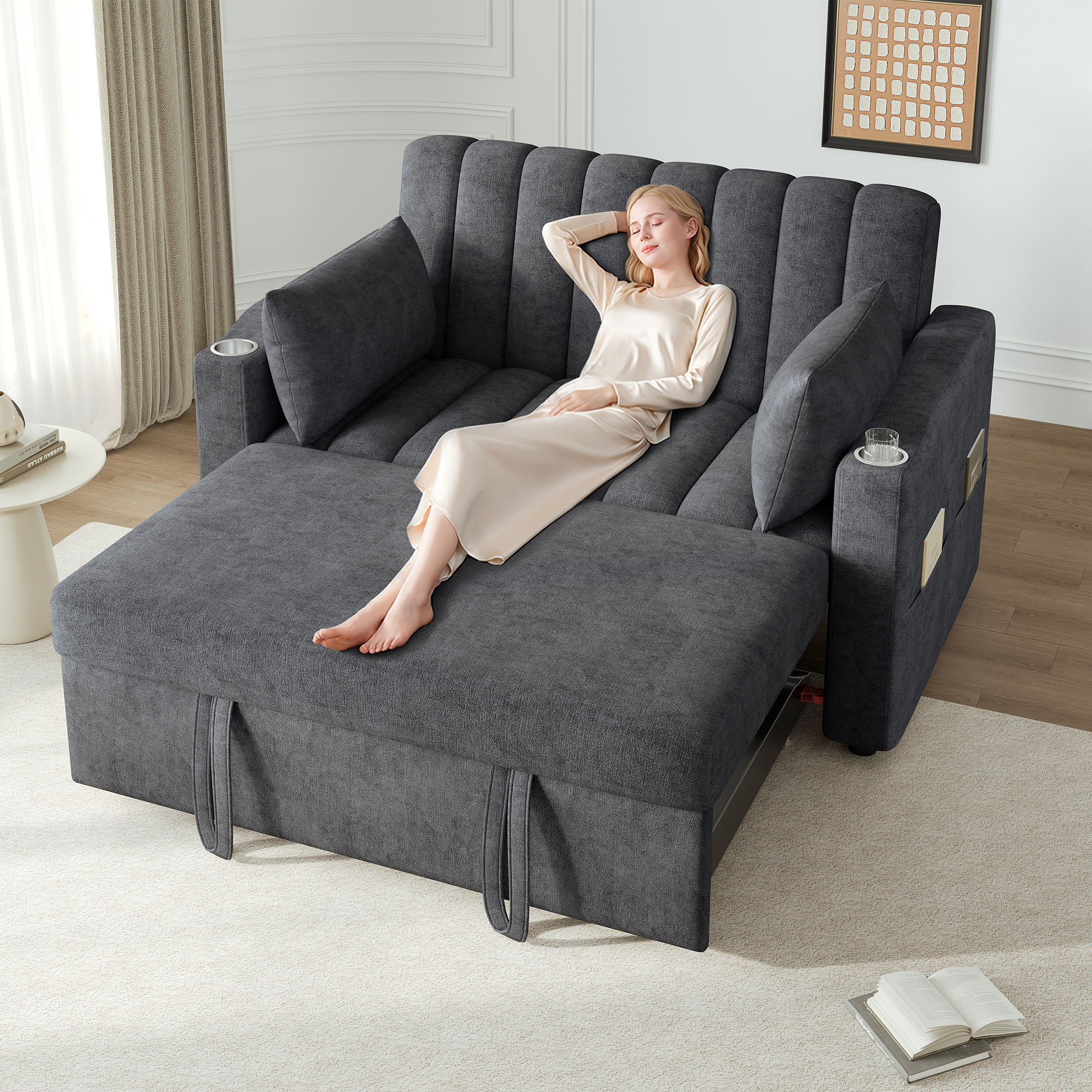 Modernes Multifunktionssofa, Schlafsofa, Schlafcou