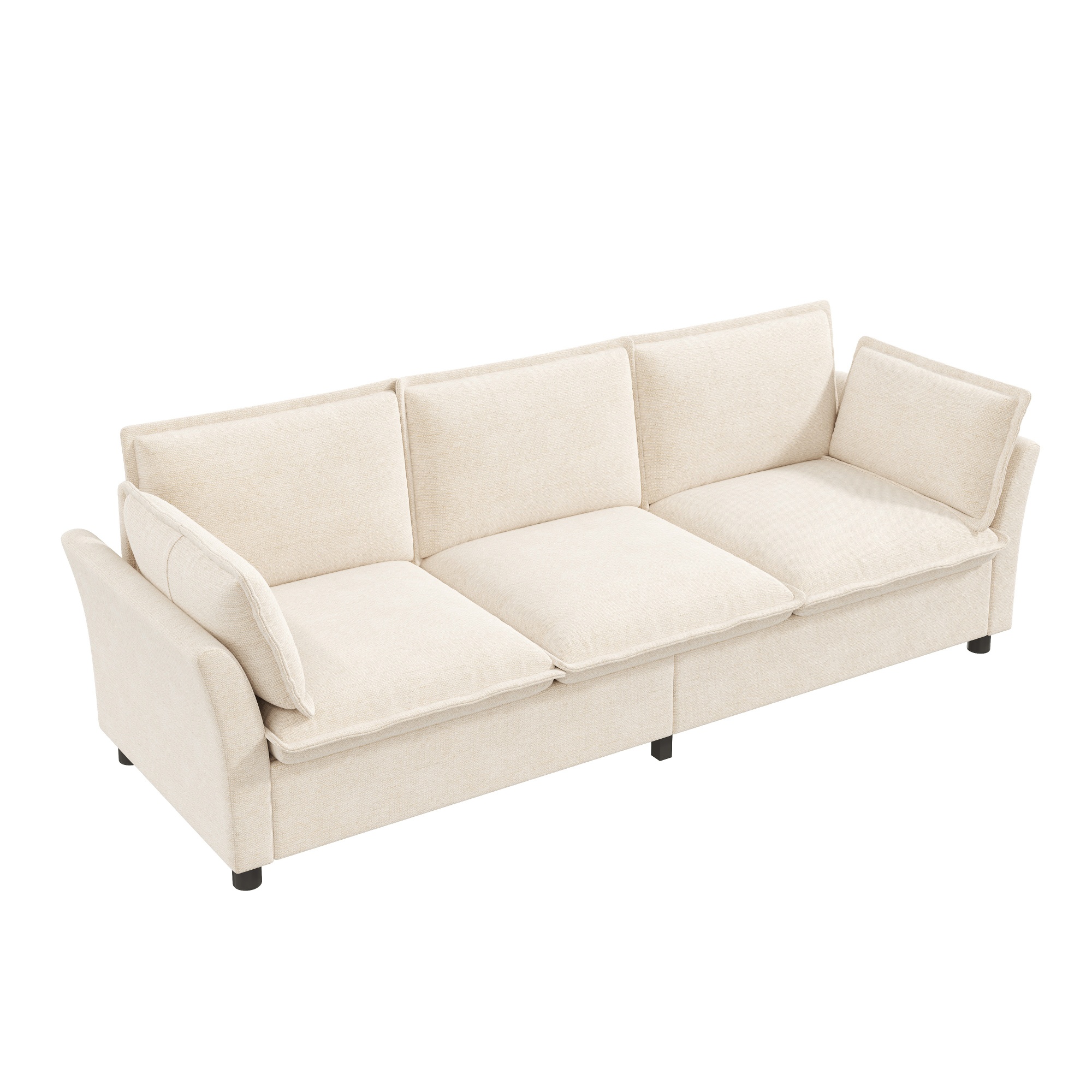 Vue complémentaire 5 du canapé beige
