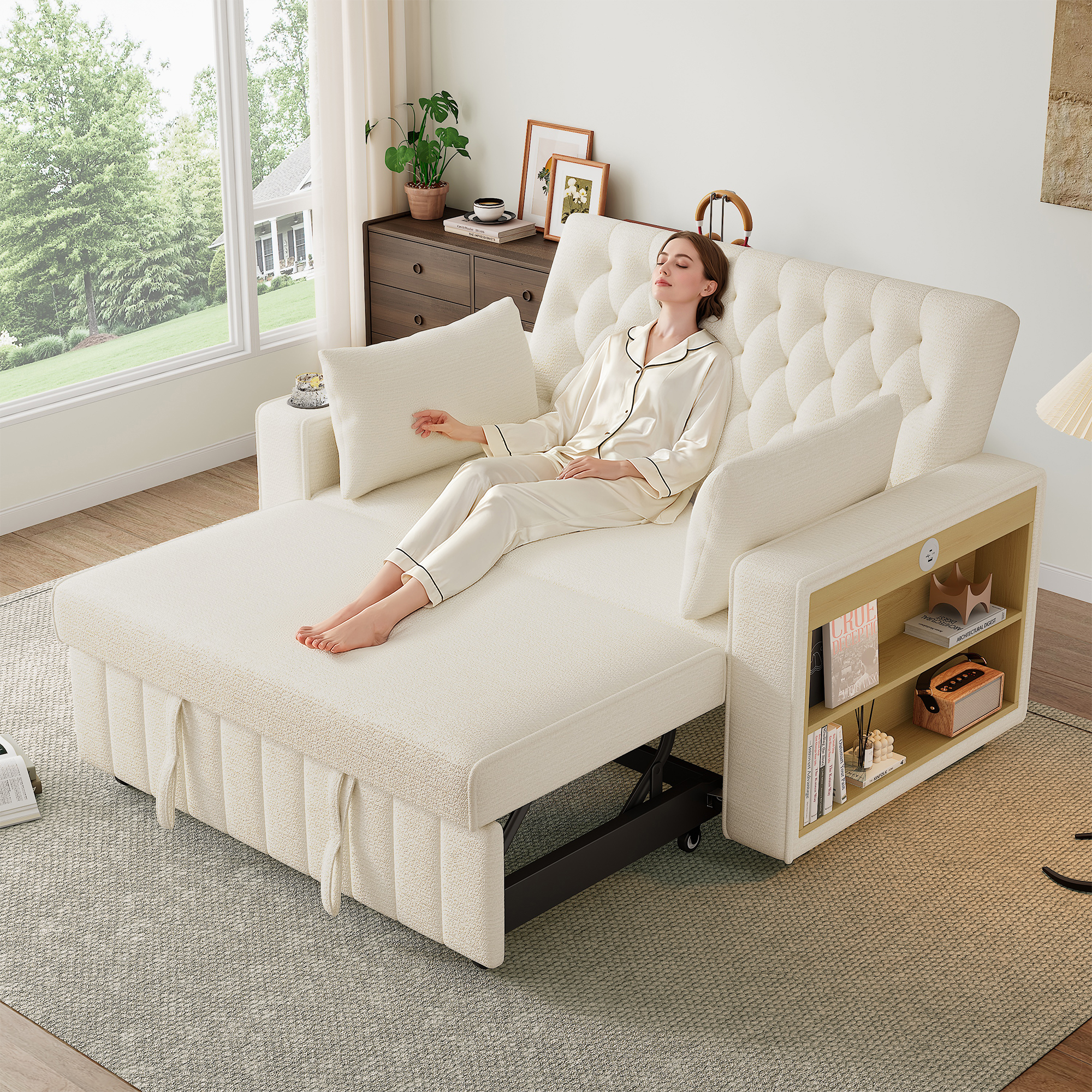 Multifunktionales Schlafsofa, modernes Klappsofa m