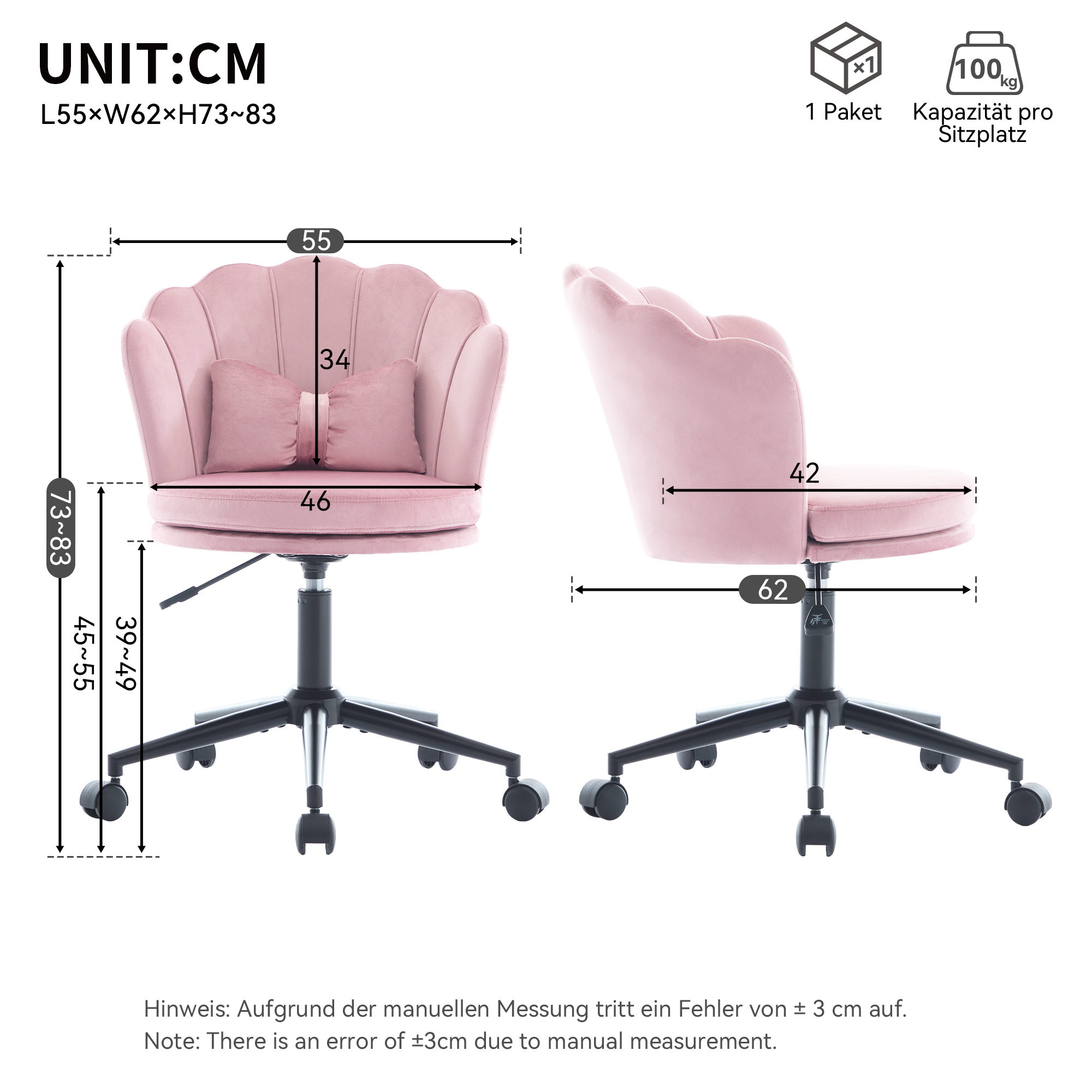 Présentation du fauteuil de bureau
