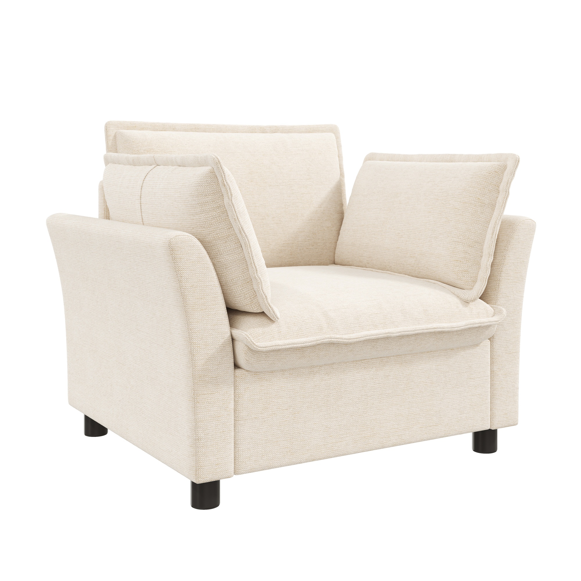 Vue complémentaire 3 du canapé beige