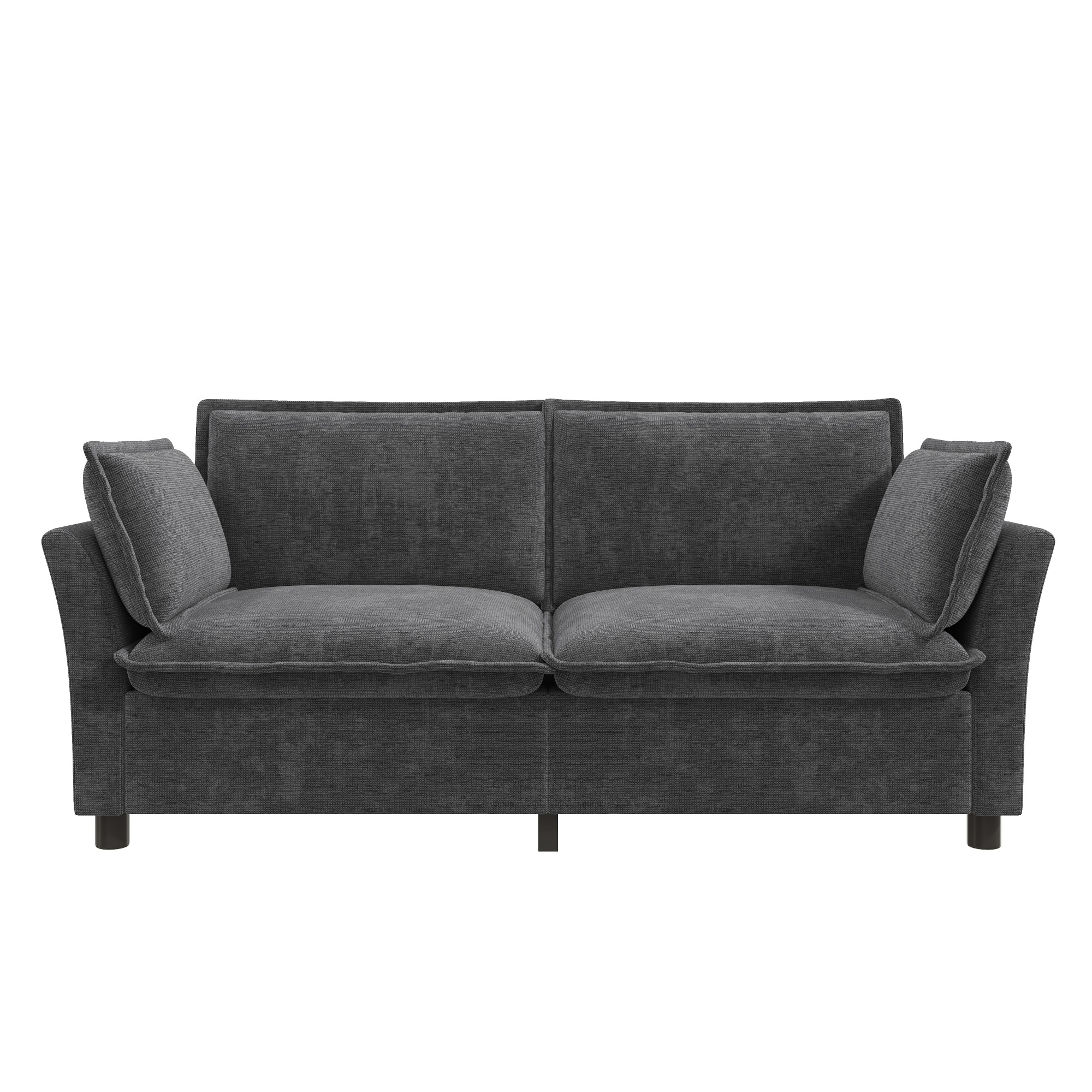 Vue complémentaire 3 du canapé gris