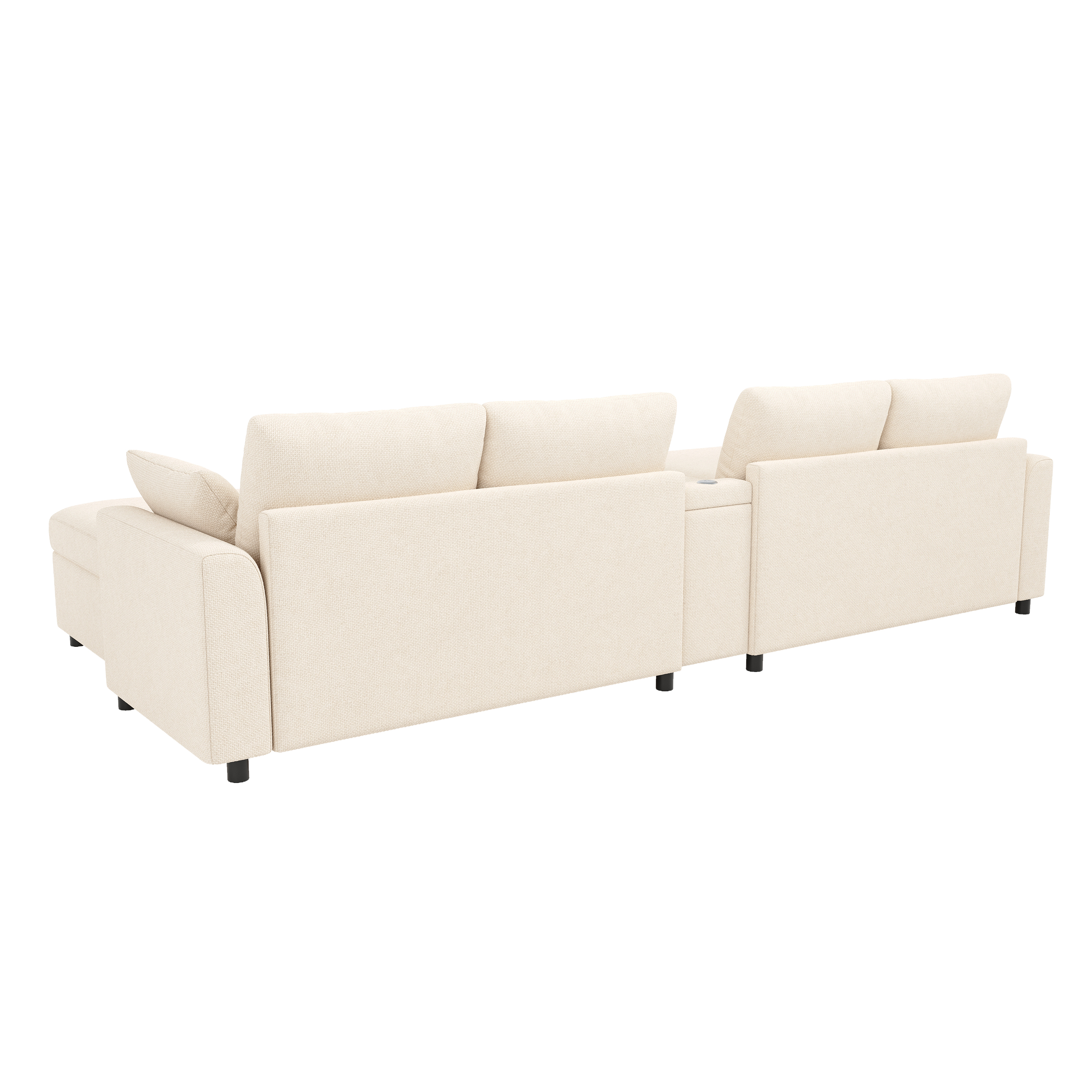 Vue complémentaire 5 du canapé beige