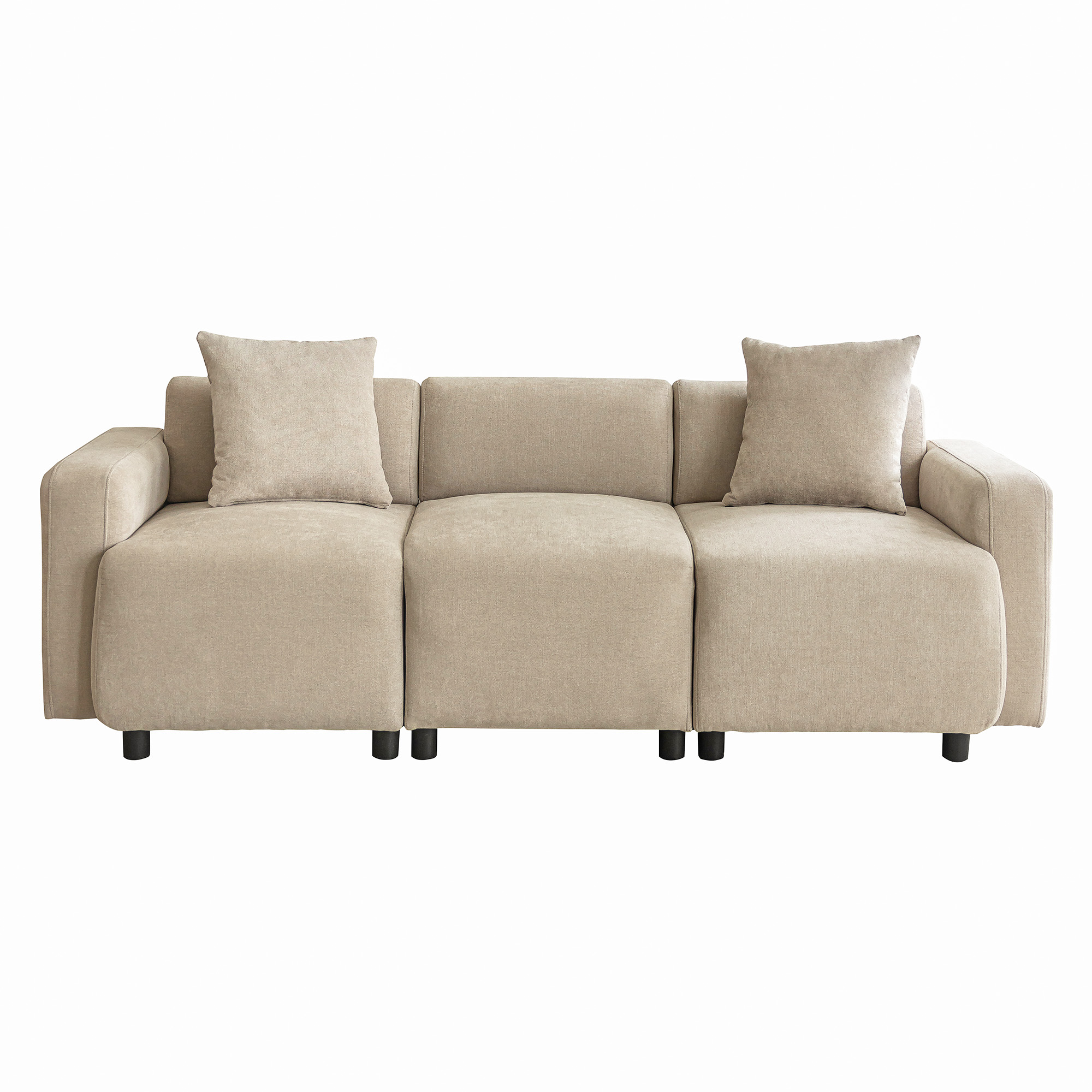 Confort canapé chenille beige