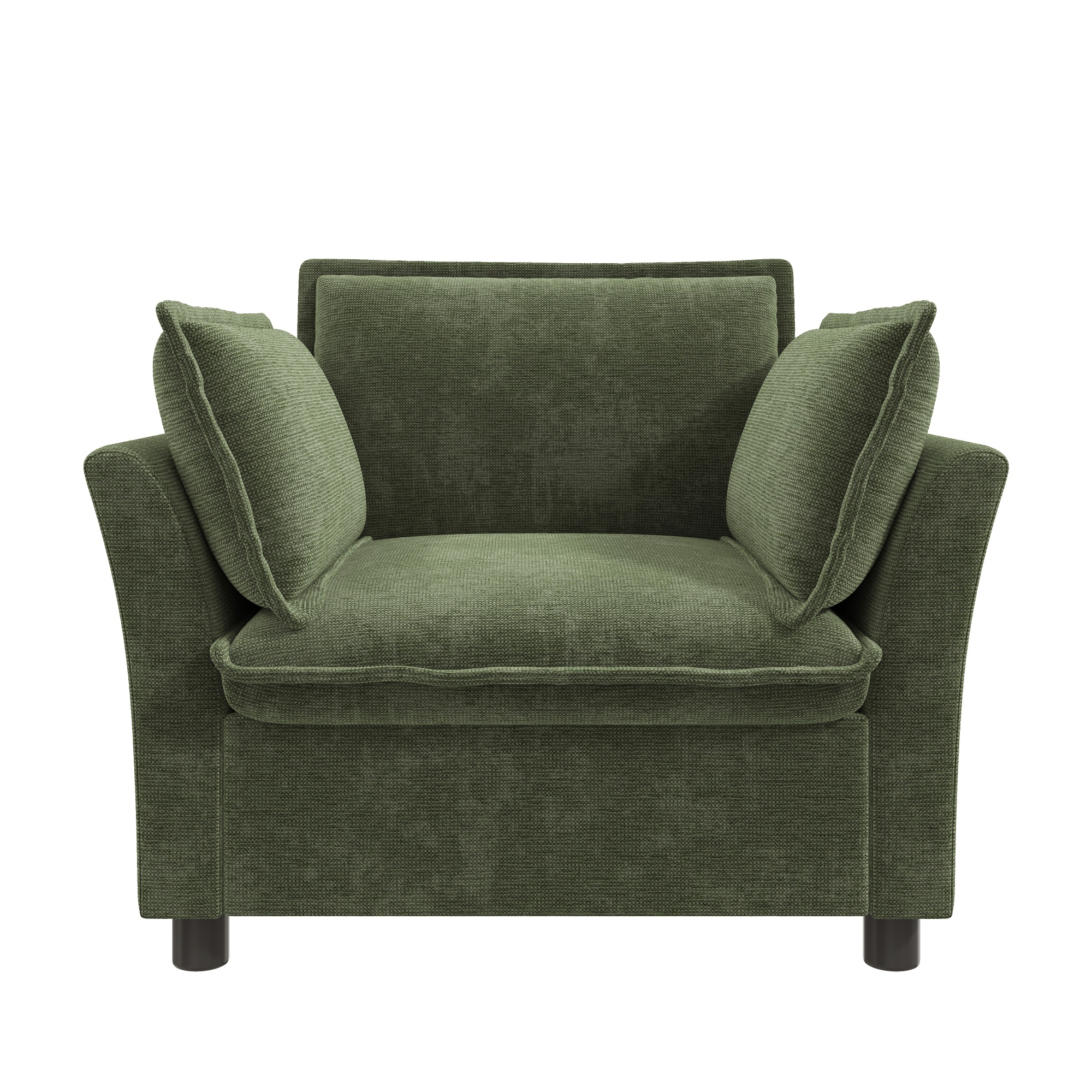 Vue complémentaire 1 du canapé vert