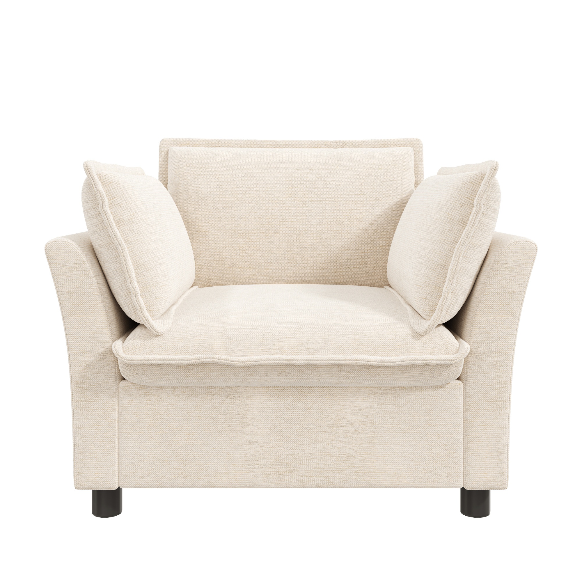 Vue complémentaire 1 du canapé beige