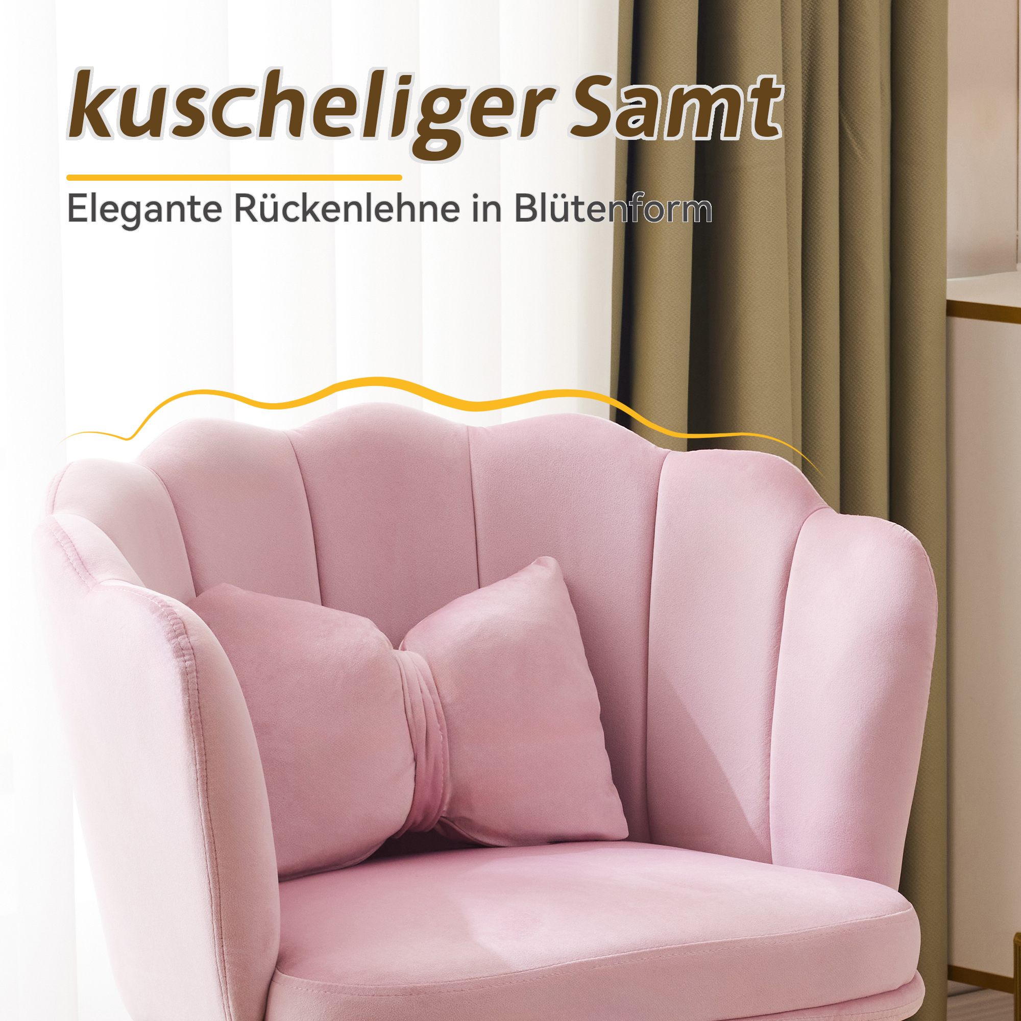 Présentation du fauteuil d'appoint