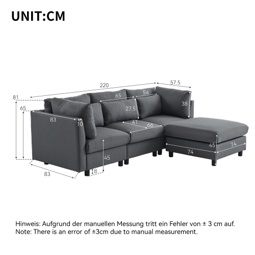 Dimensions détaillées