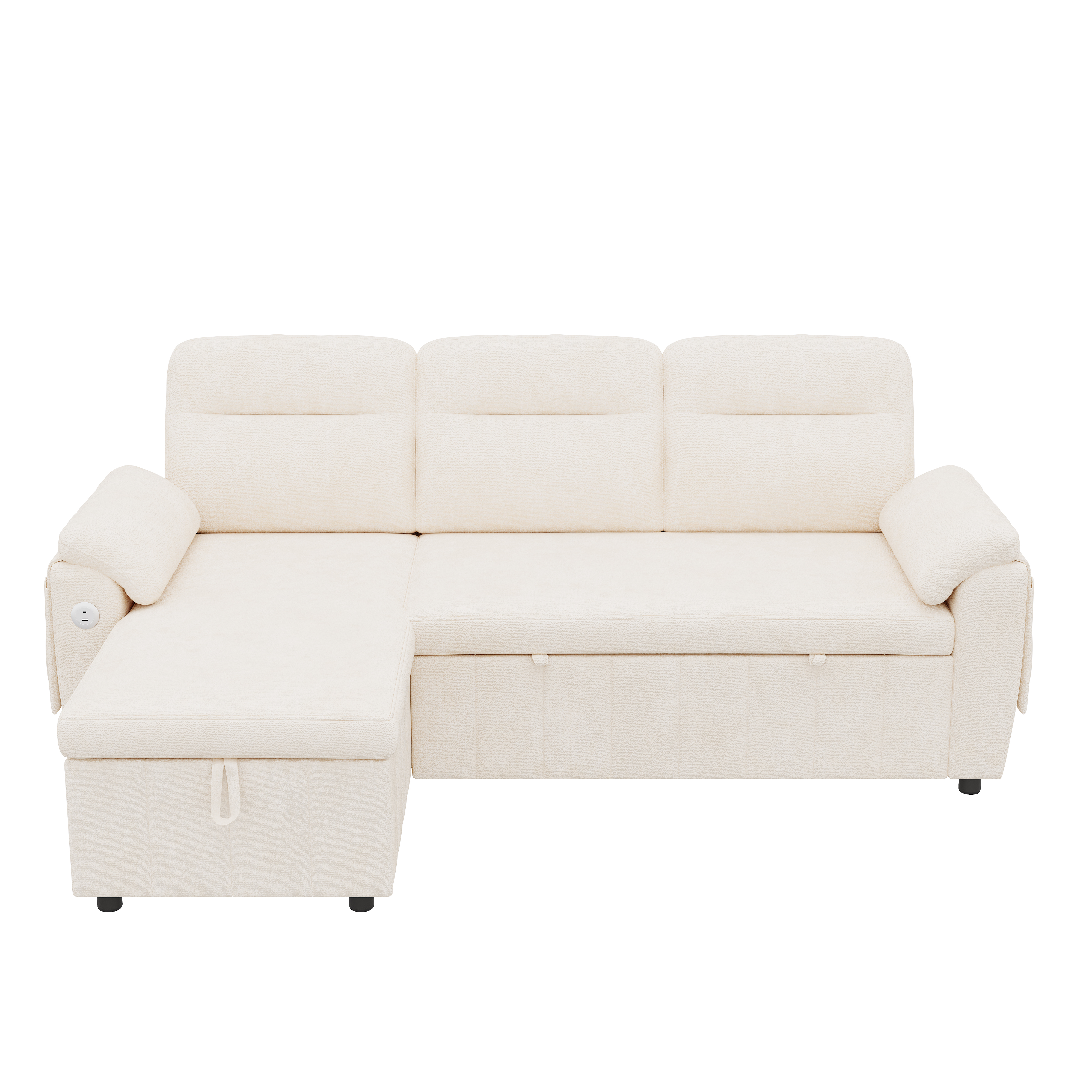 Vue complémentaire 5 du canapé beige
