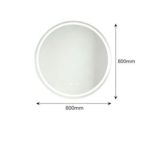 Présentation de l’ensemble meuble vasque miroir LED et colonne latérale