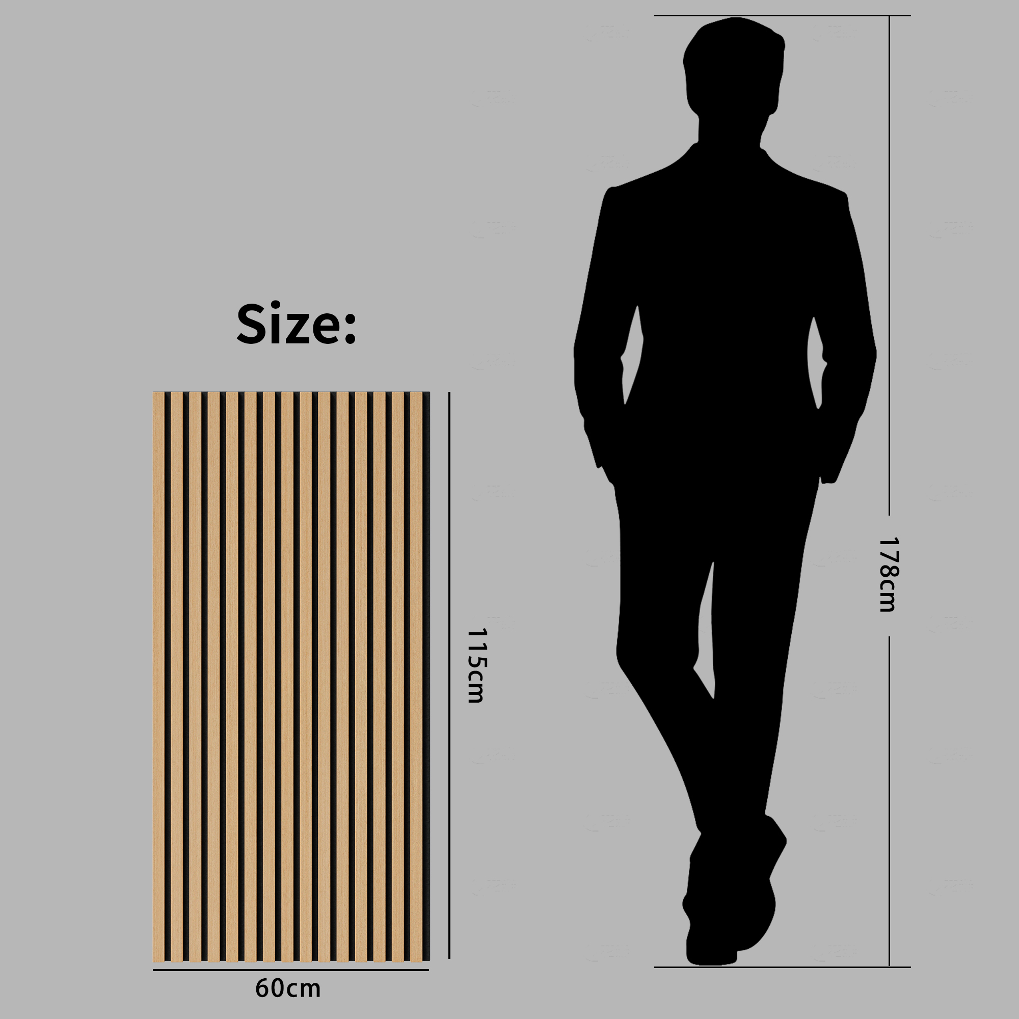 Détail MDF 12mm et fibre polyester haute densité