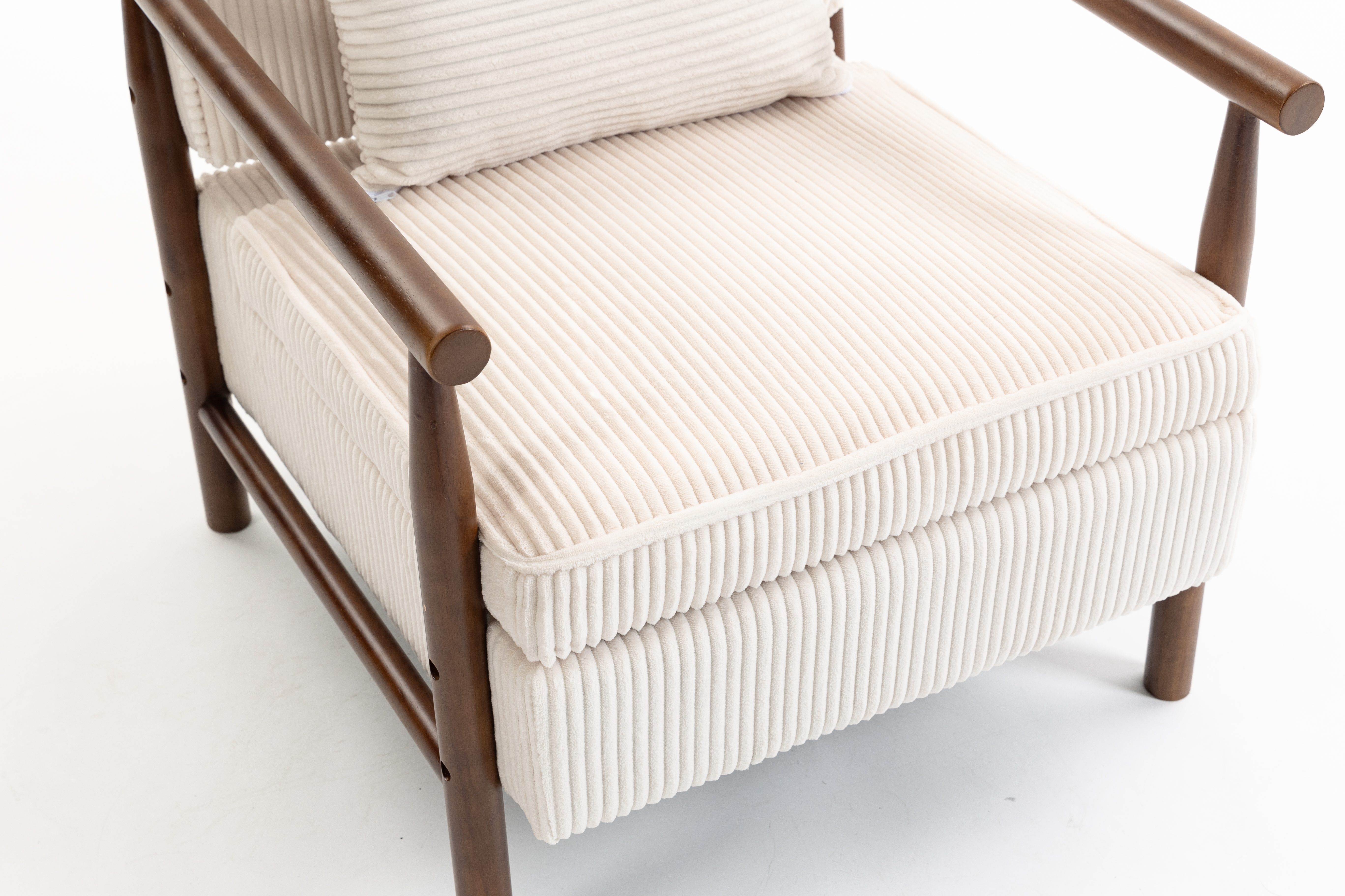 Fauteuil lounge avec repose-pieds, mousse haute densité, tissu doux, rangement dans l'assise, design simple, pour salon et chambre, confort pour sieste, lecture et jeu, capacité de charge élevée, usage quotidien - image 19