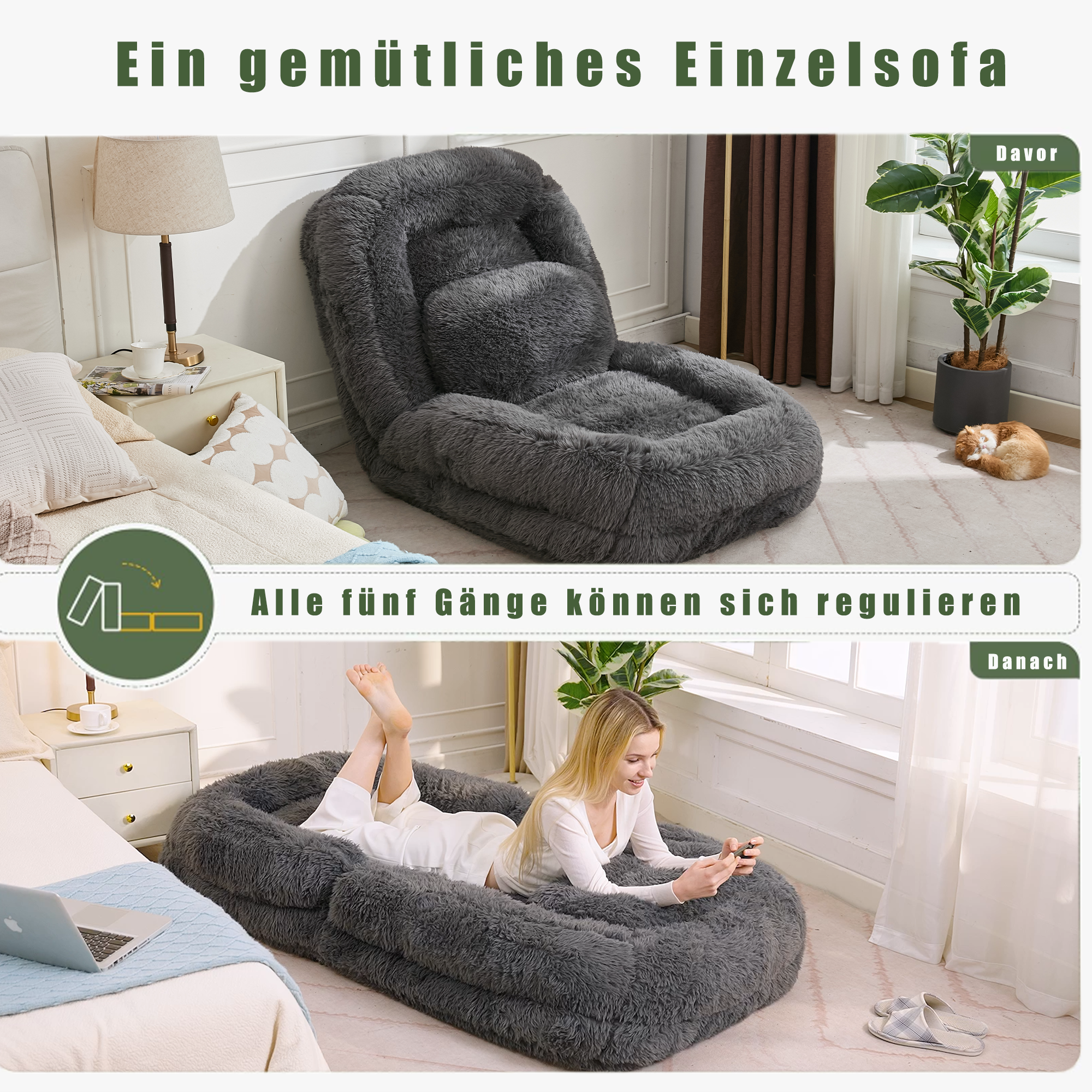 Détail du fauteuil lounge