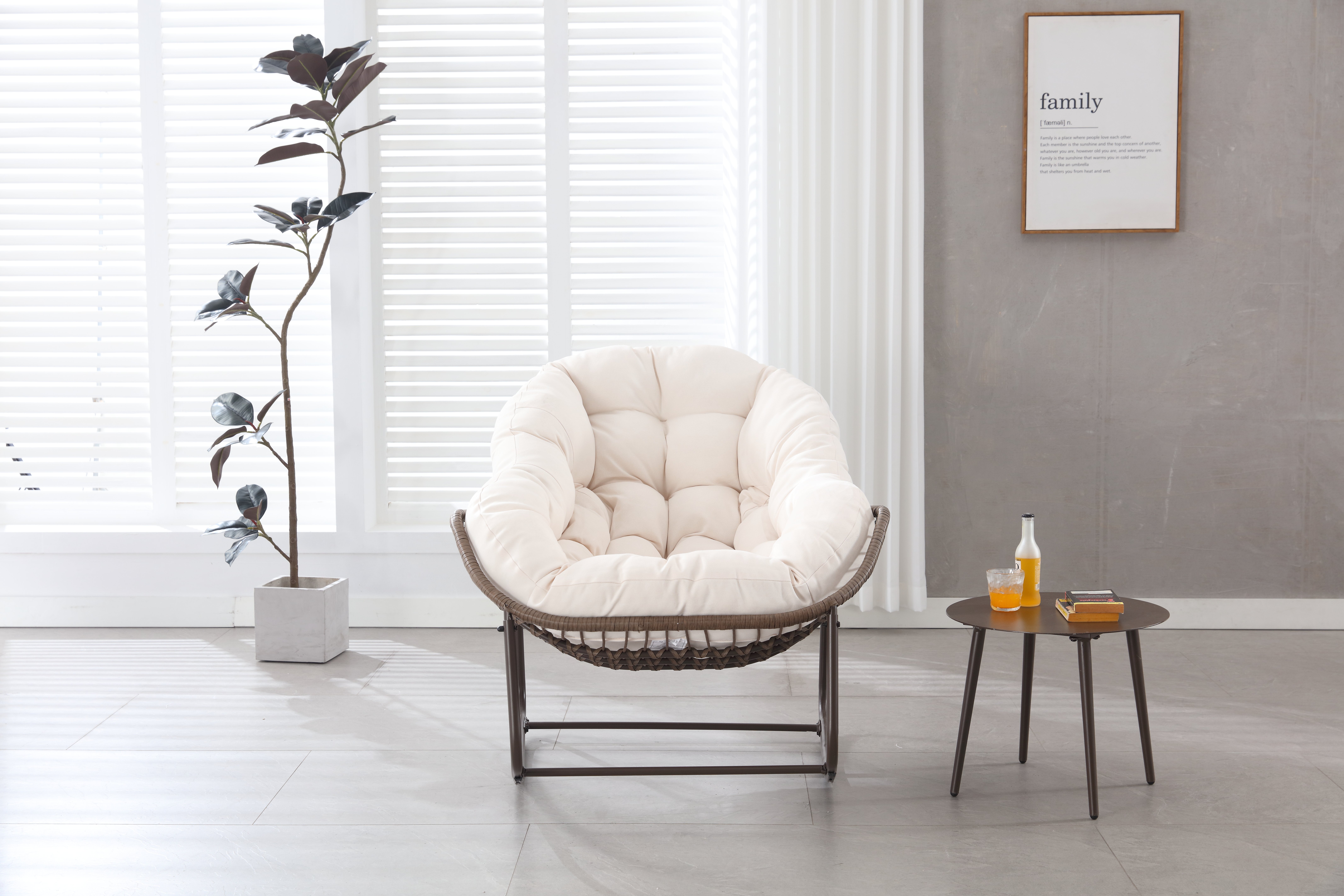 Détail du fauteuil à bascule