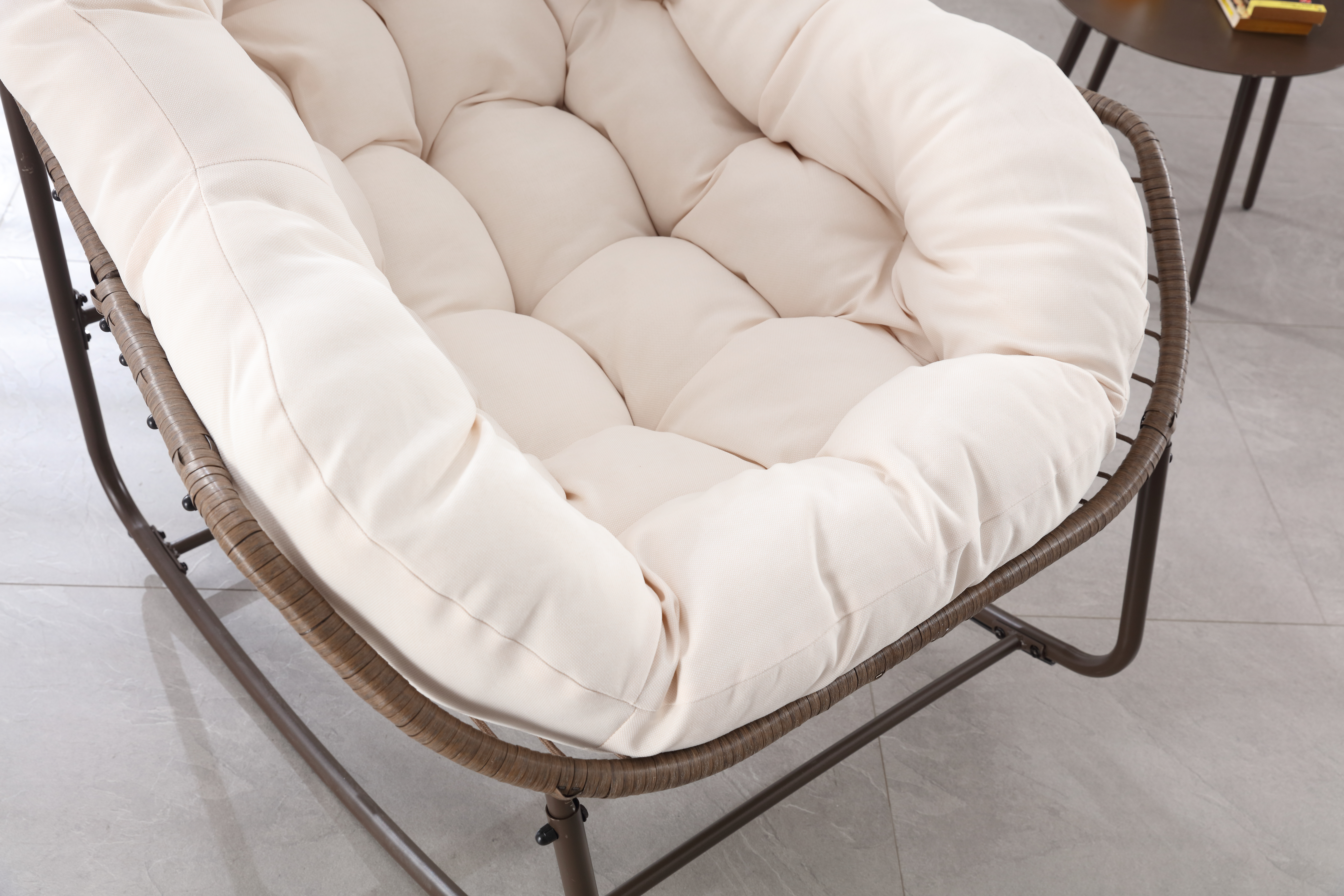 Détail du fauteuil à bascule