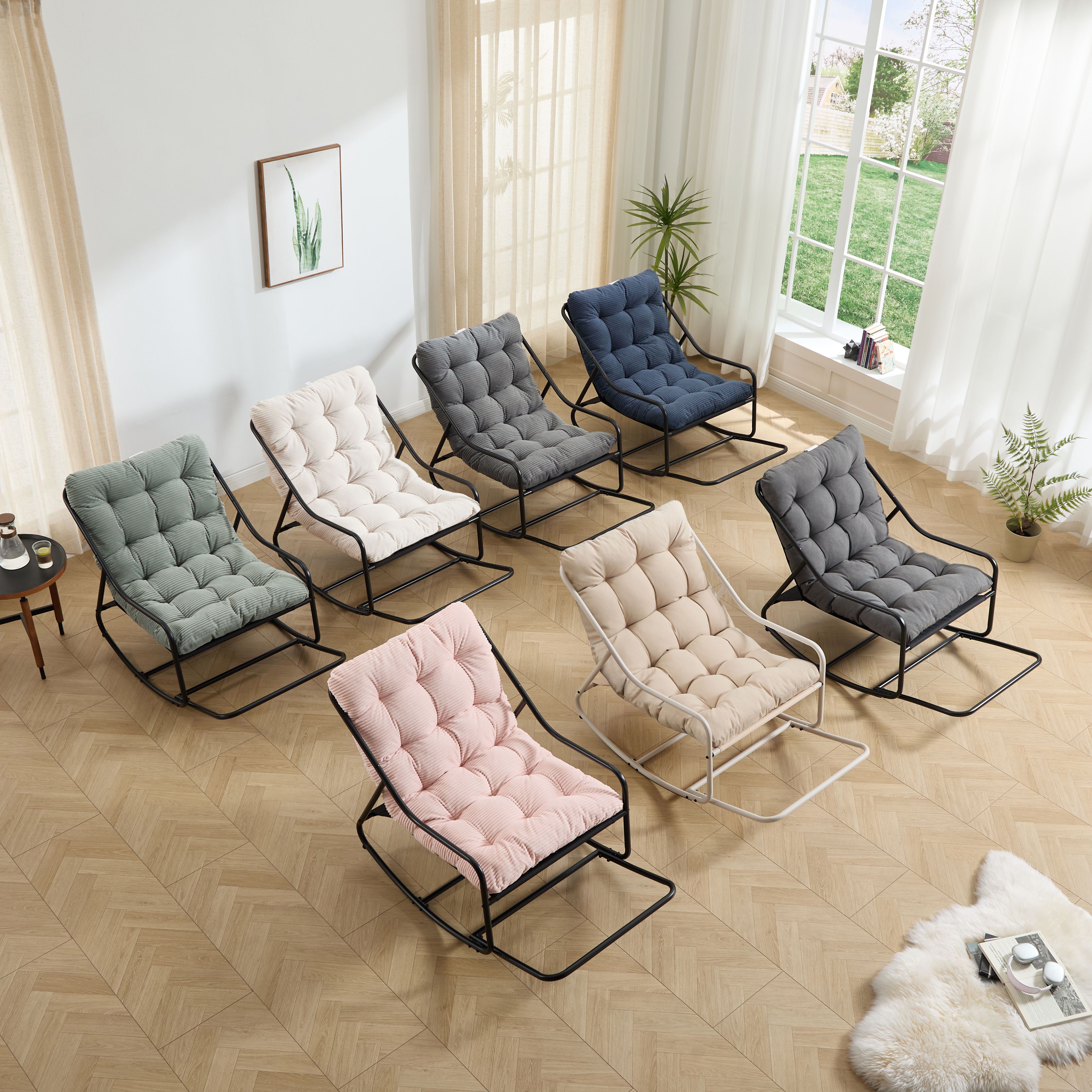 Présentation du fauteuil à bascule