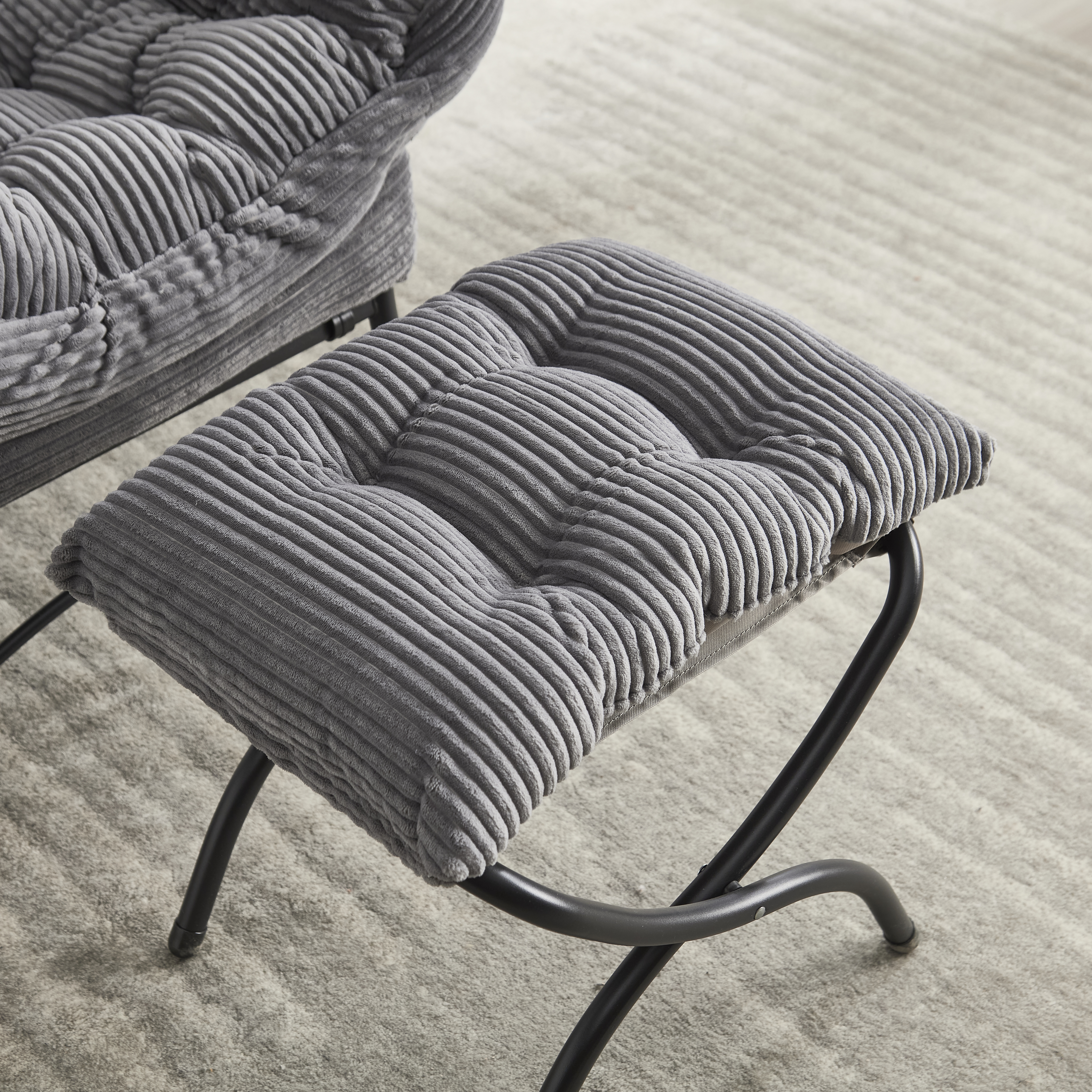 fauteuil paresseux confortable en coton PP
