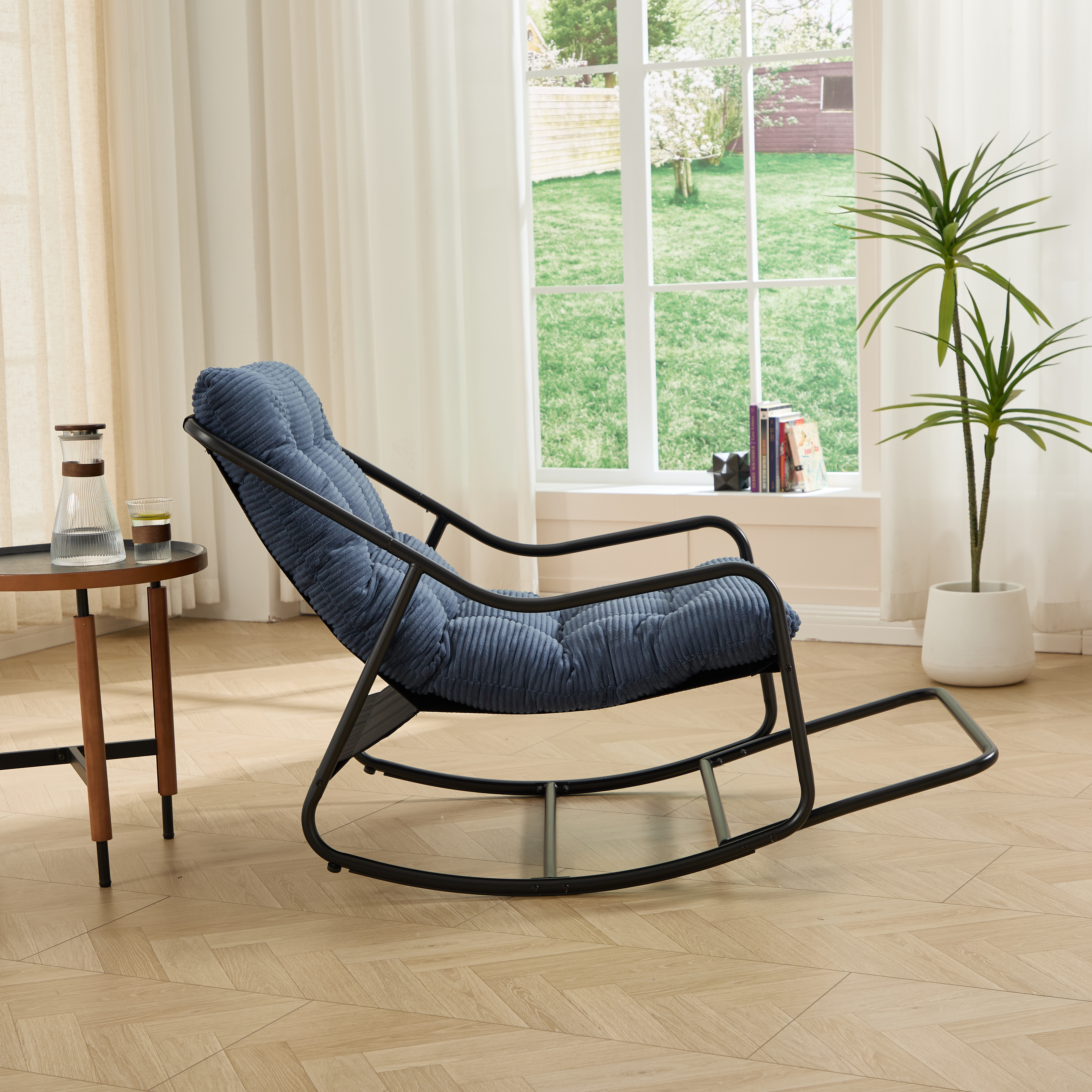 Détail du fauteuil à bascule