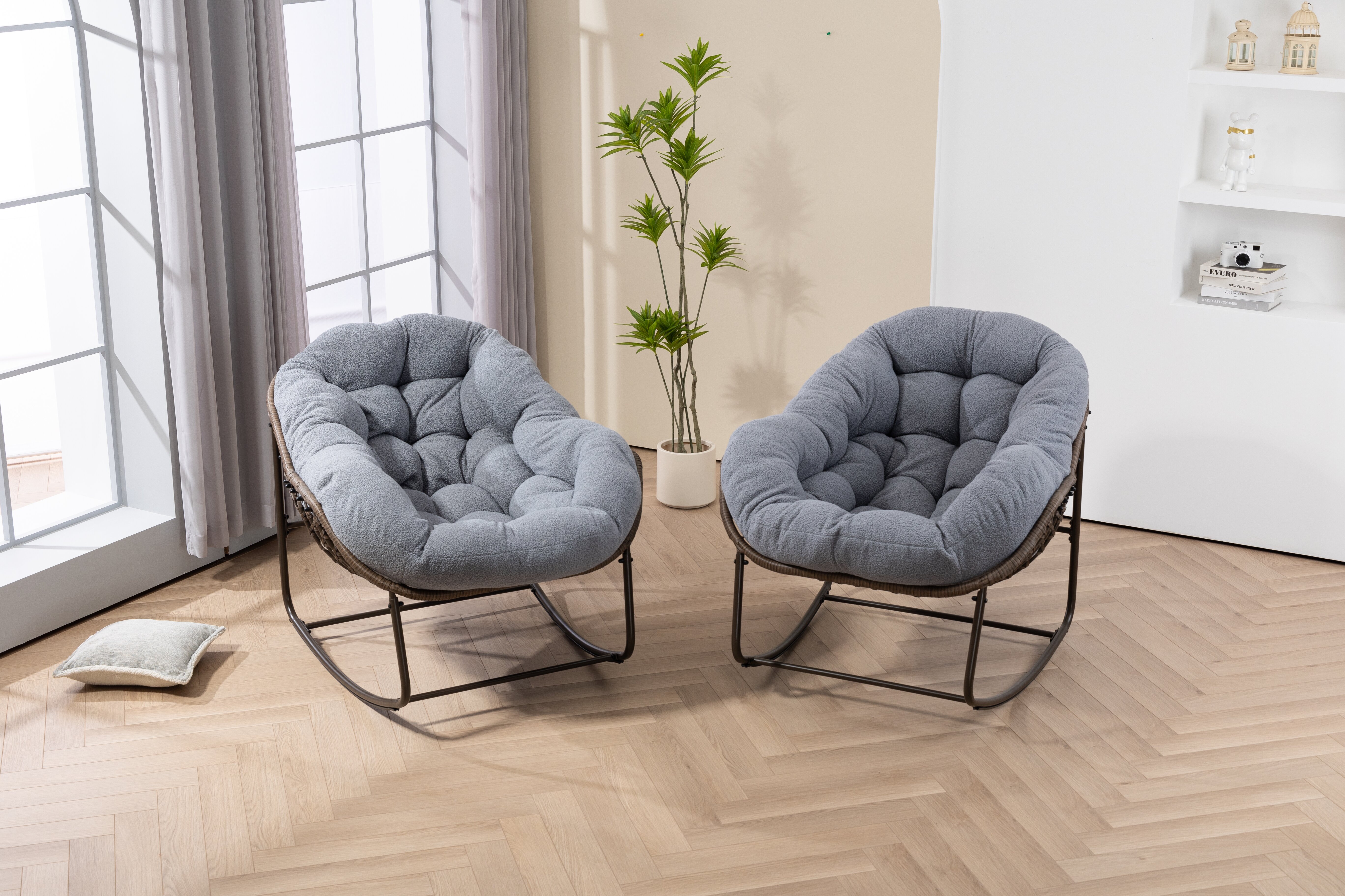 Détail du fauteuil à bascule