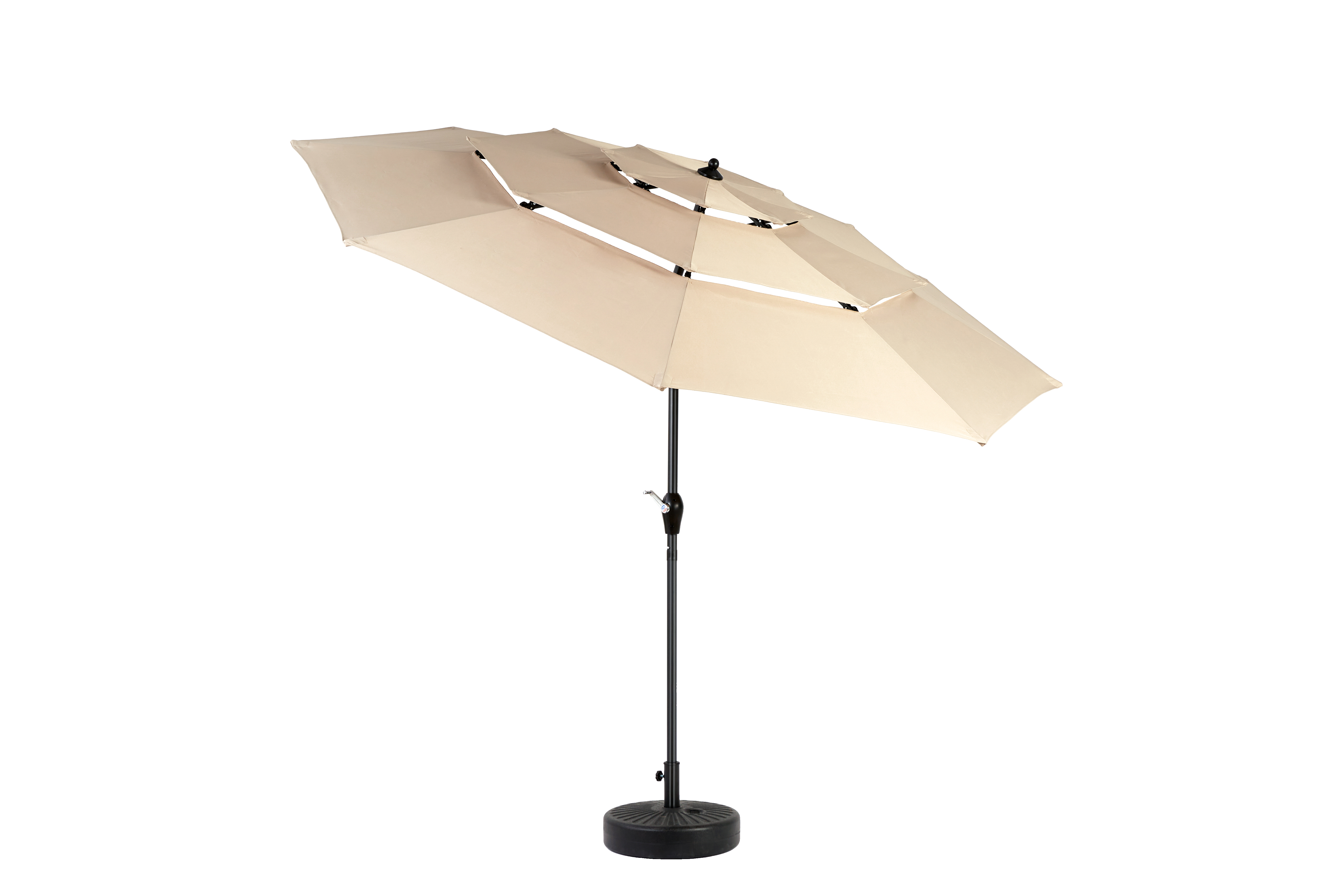 Toile polyester 3‑étages ventilé anti‑UV imperméable résistant au vent