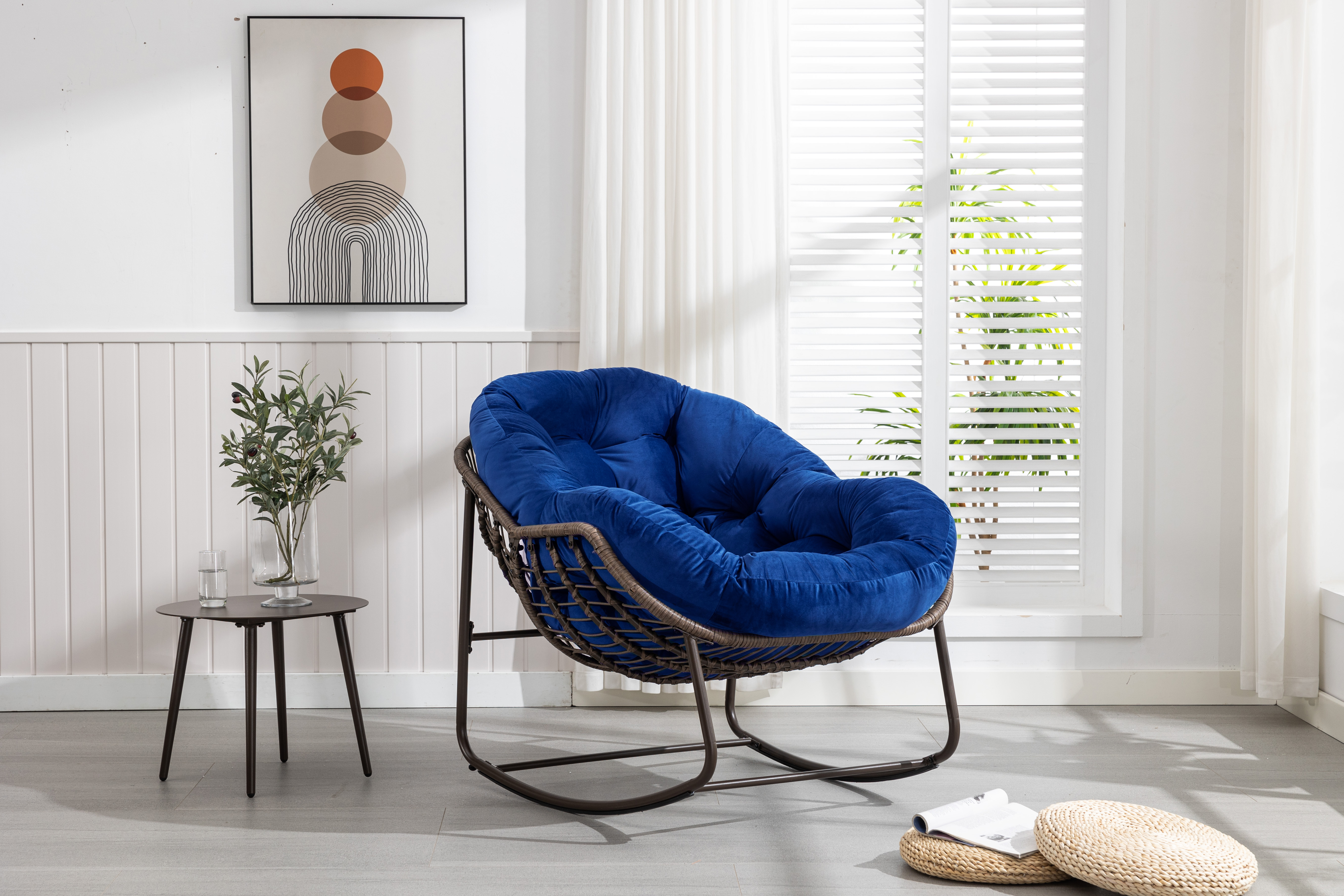 Détail du fauteuil à bascule