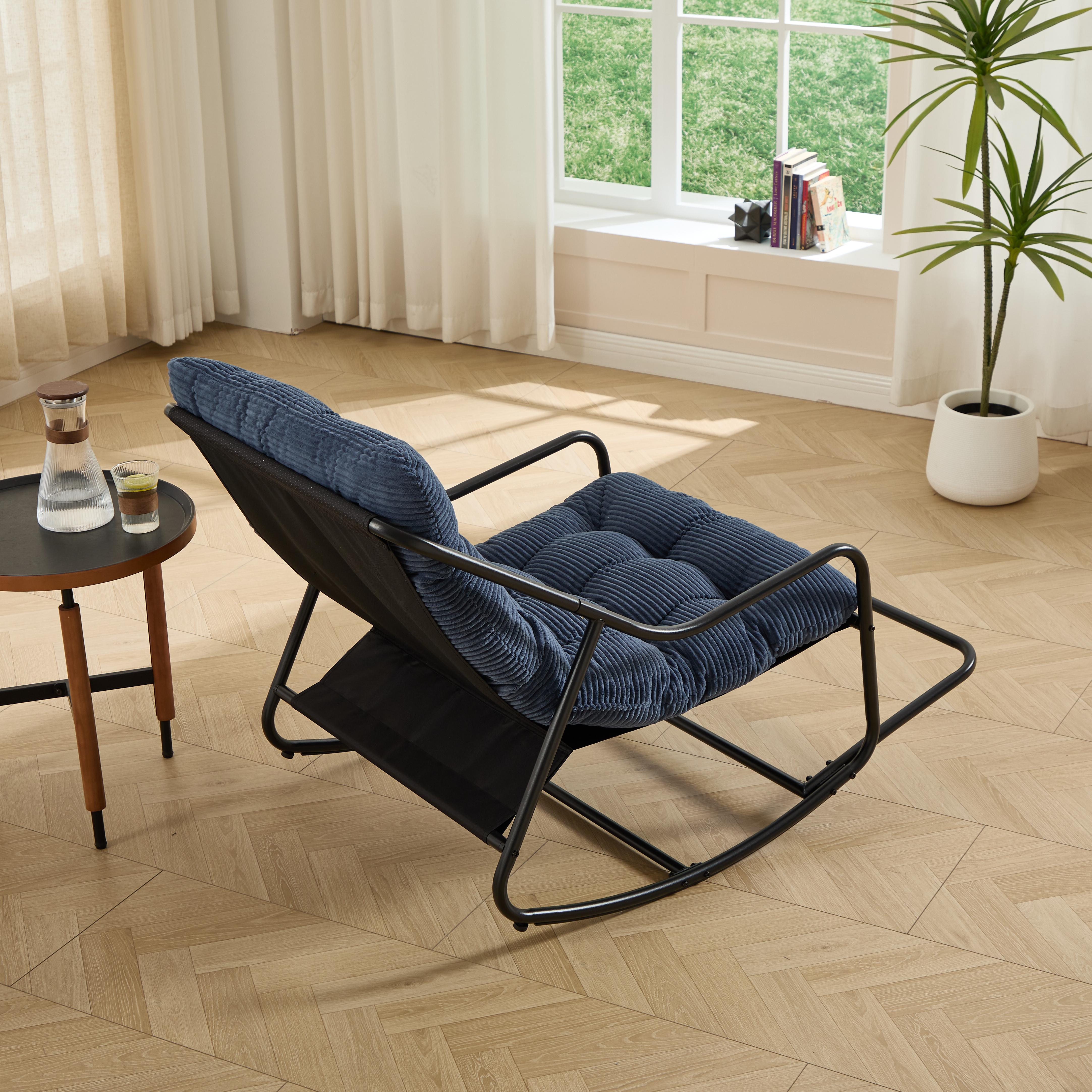 Détail du fauteuil à bascule