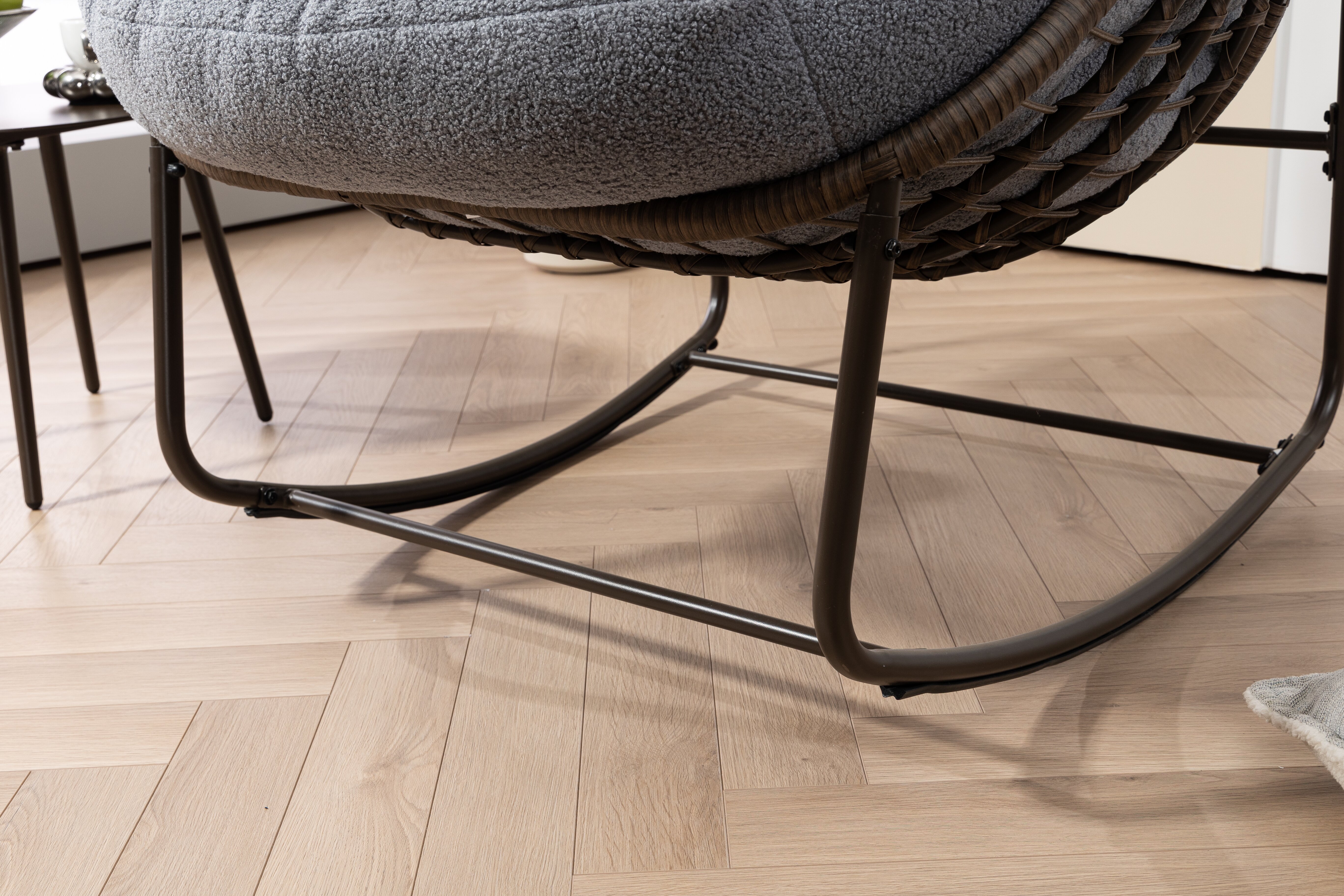 Détail du fauteuil à bascule
