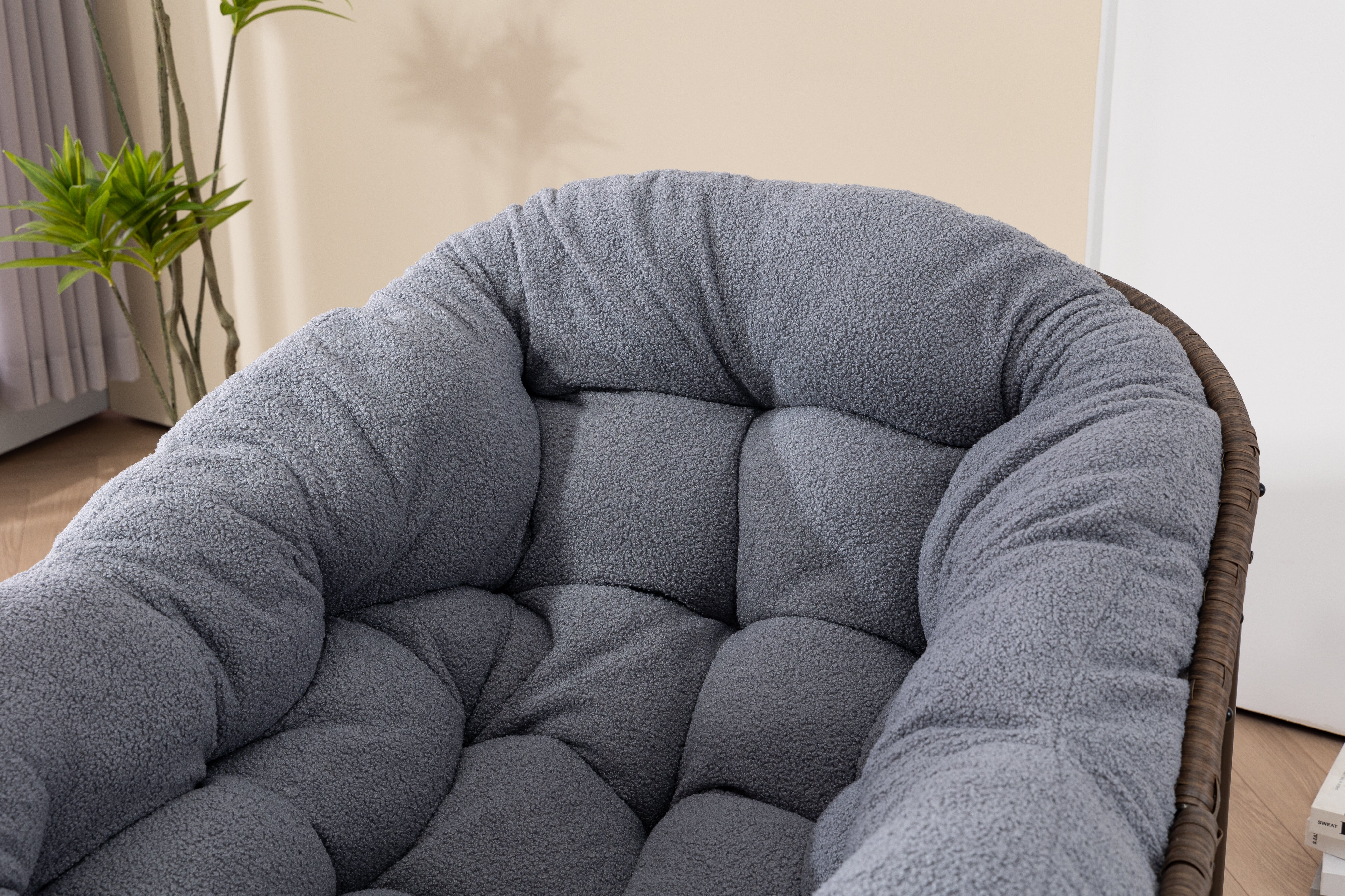 Détail du fauteuil à bascule