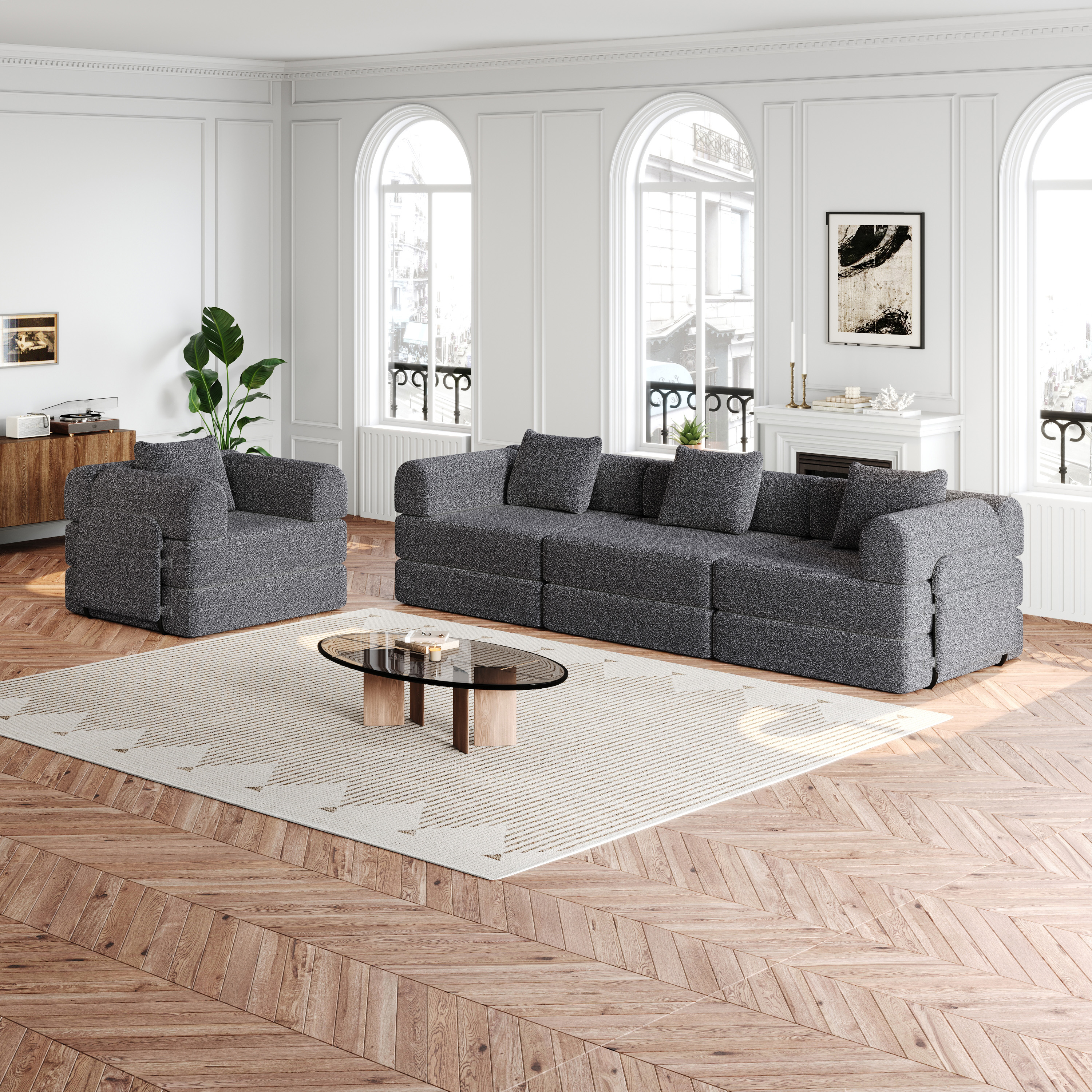 Présentation du canapé convertible