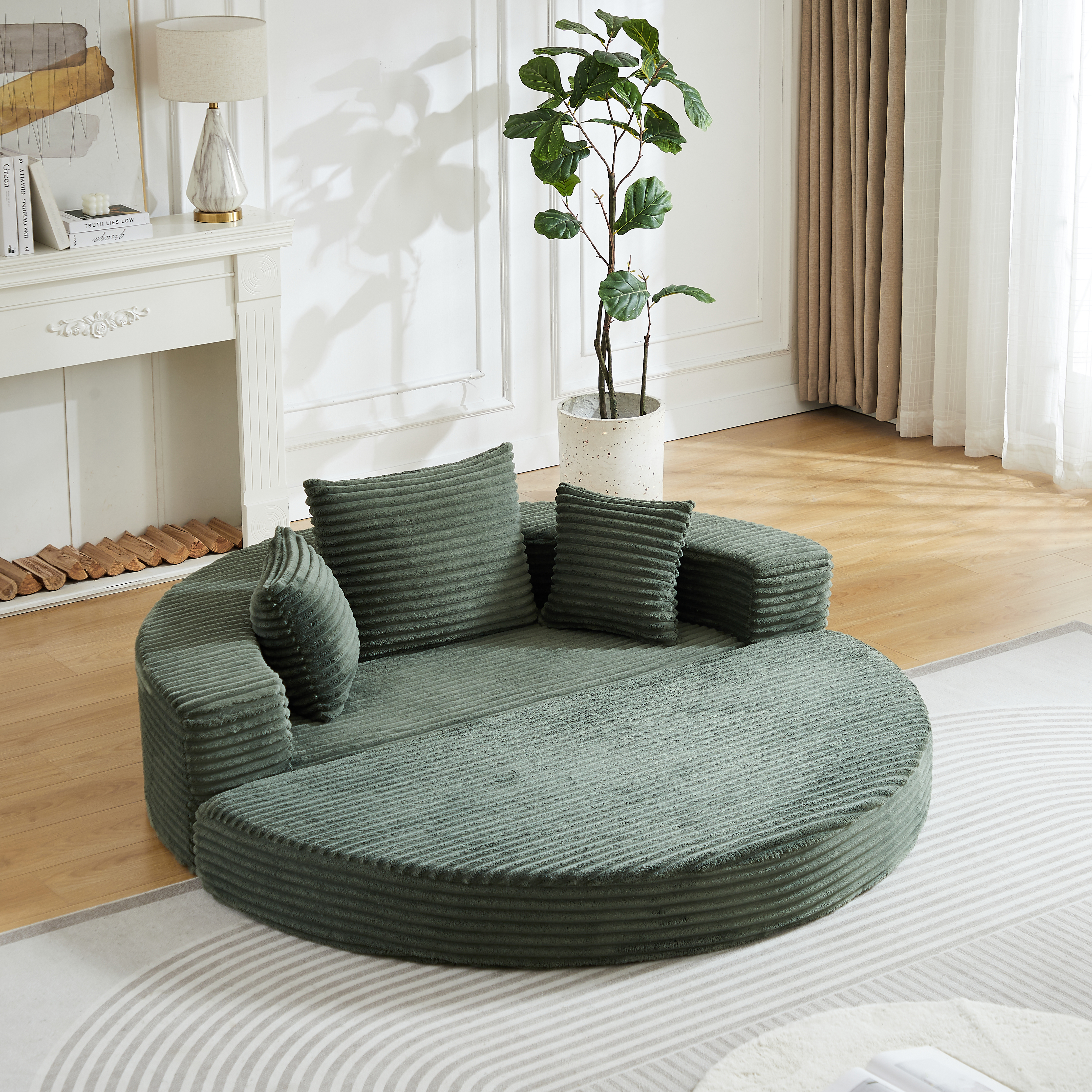 Ein vielseitiges Zwei-in-Eins-Schlafsofa, ideal fü