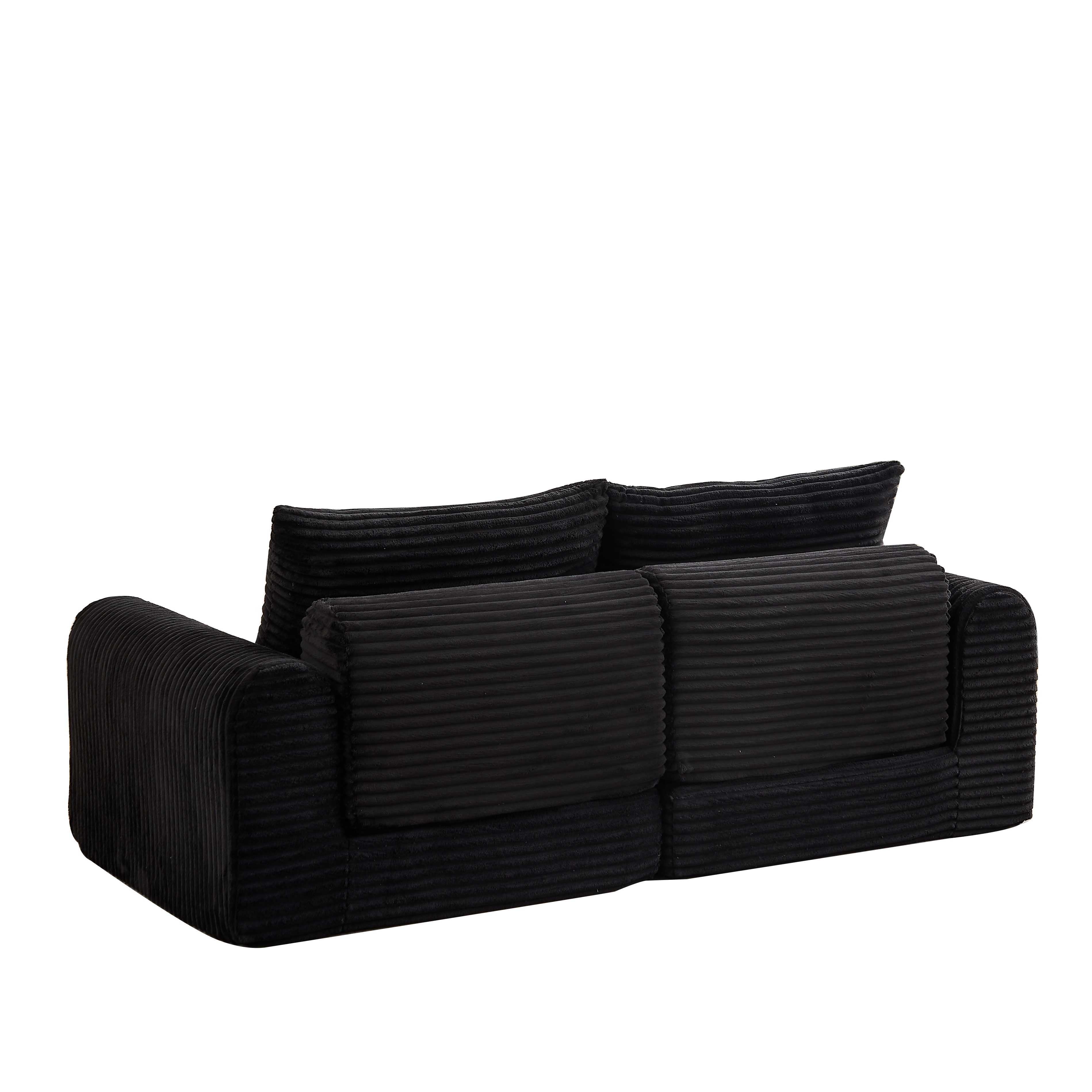Détail du canapé convertible