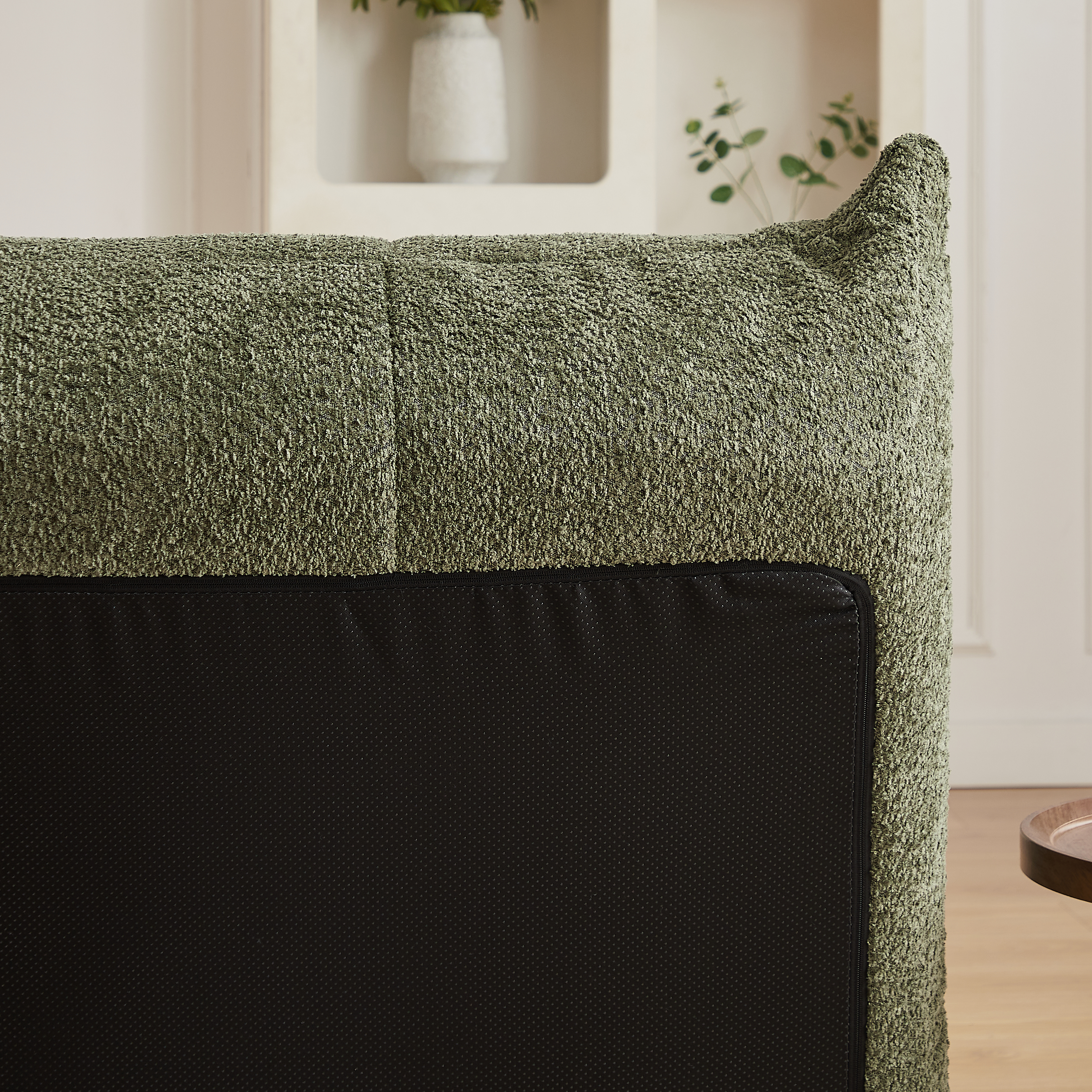Détail du fauteuil lounge