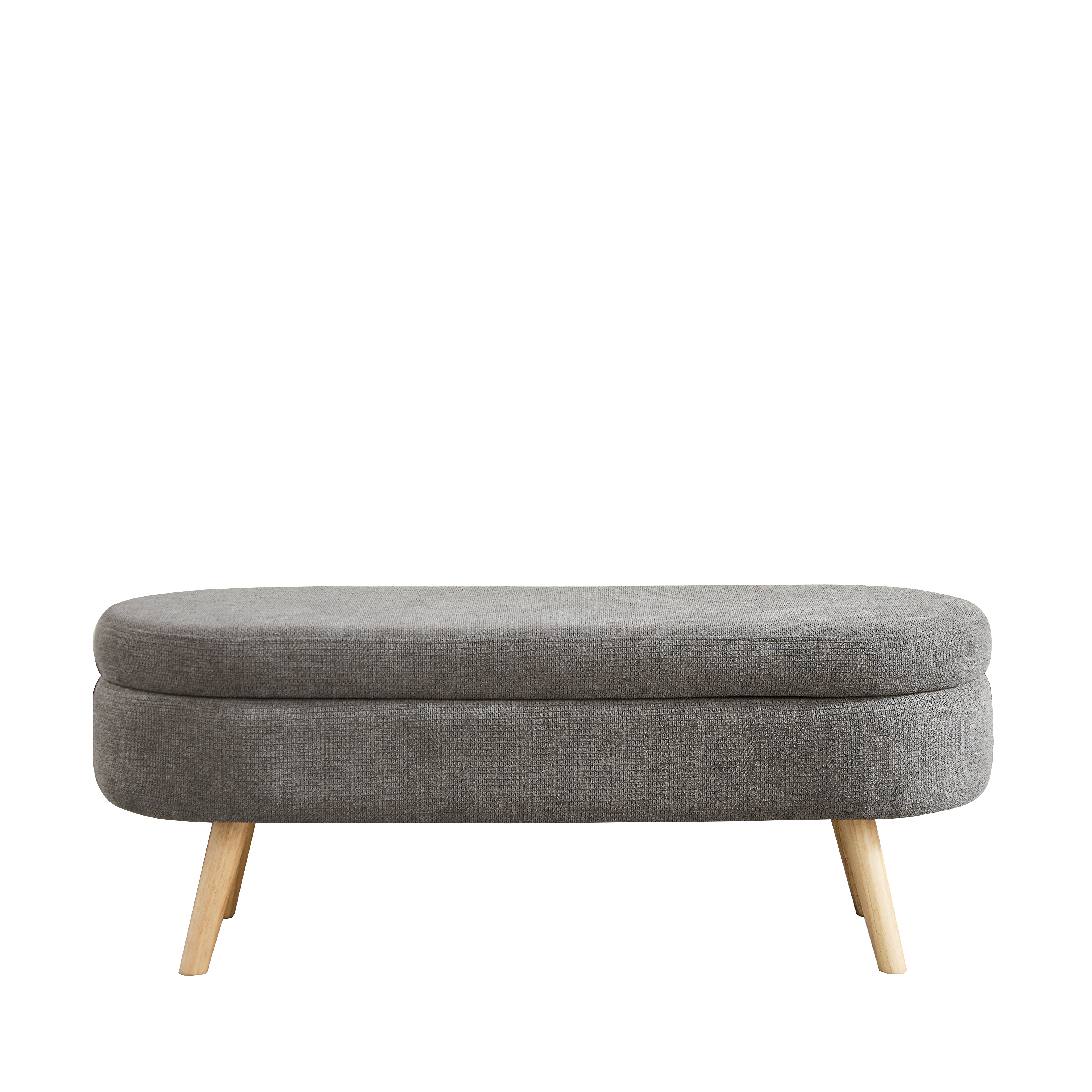 Image 4 – Banc coffre 110 cm en chenille