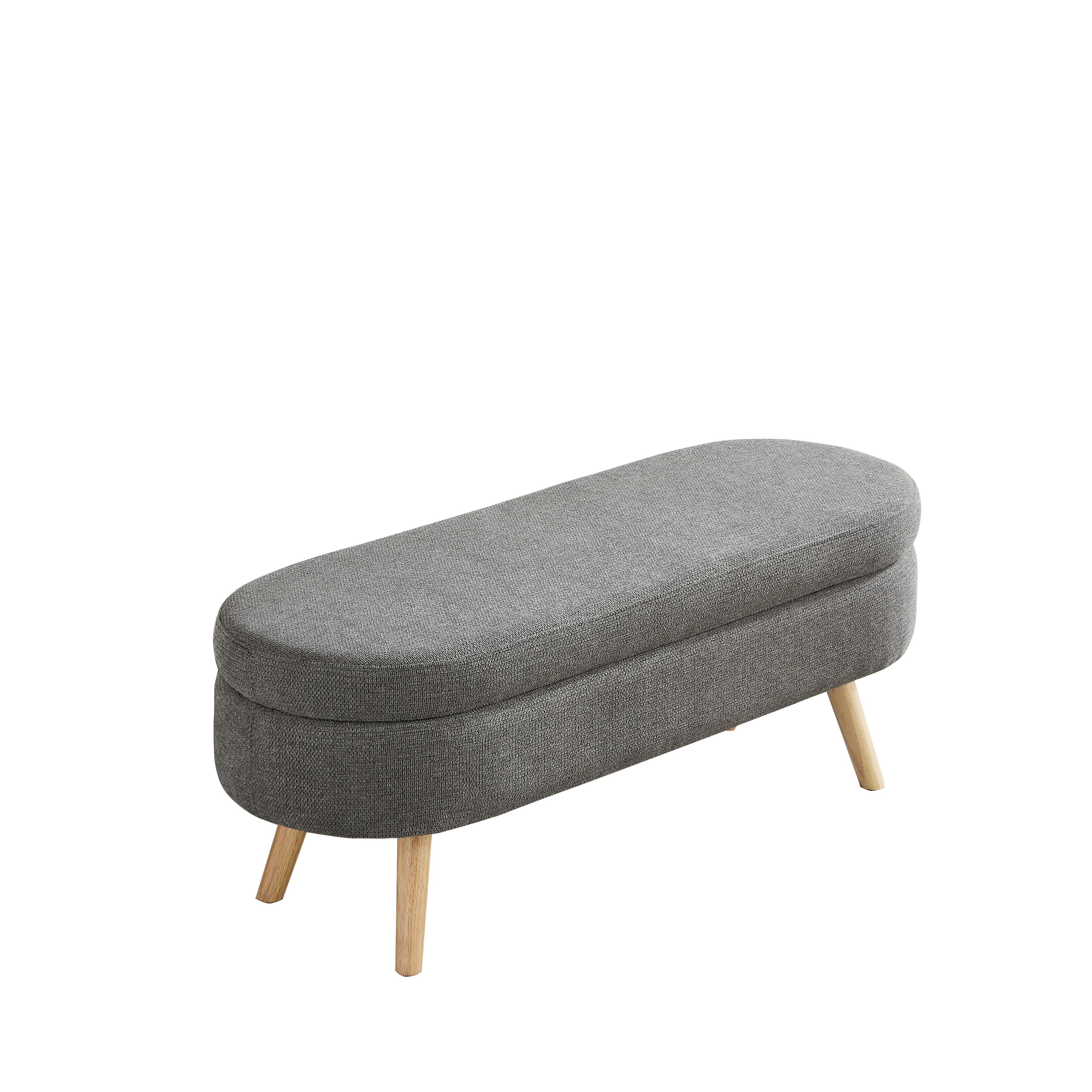 Image 5 – Banc coffre 110 cm en chenille