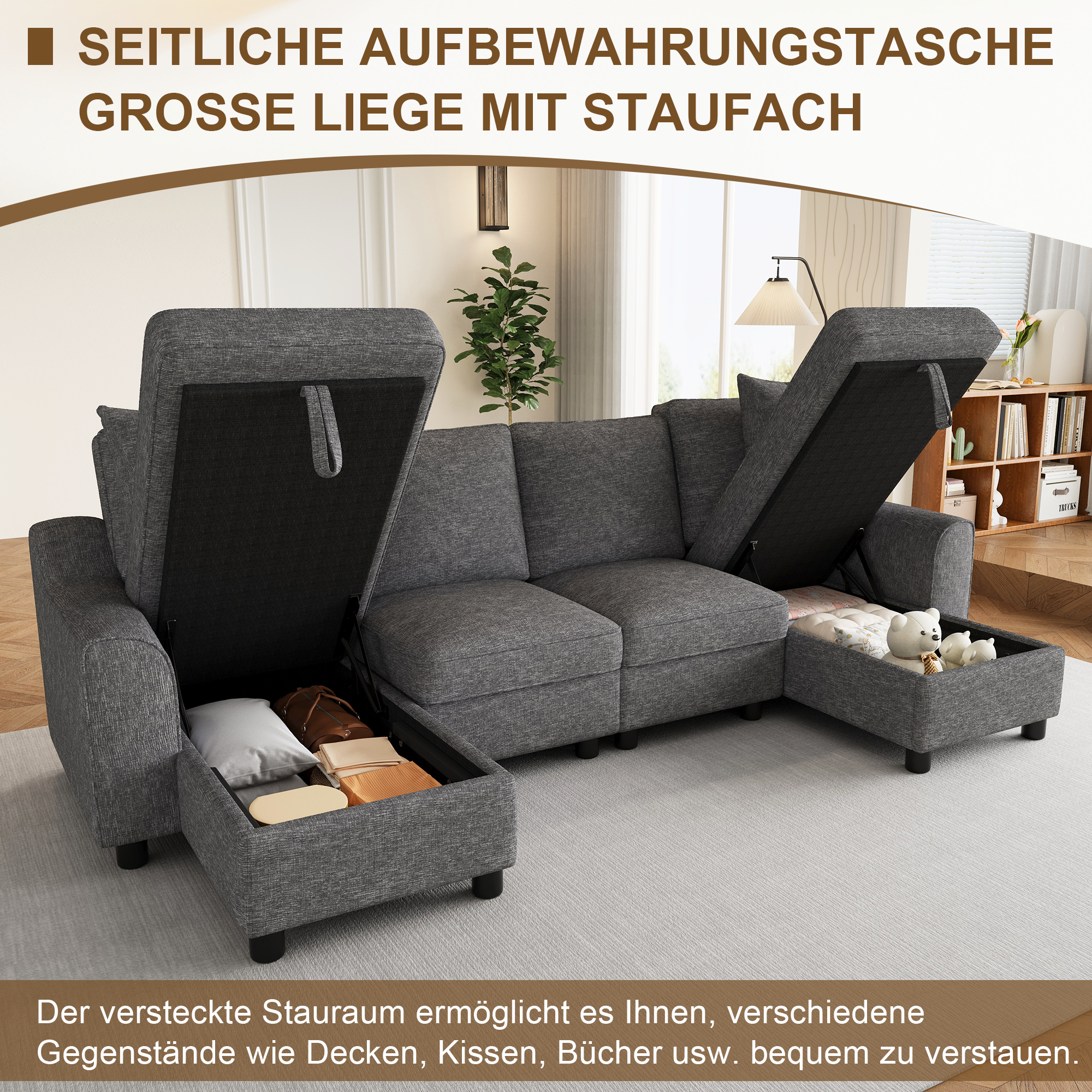 Coussins d'assise confortables