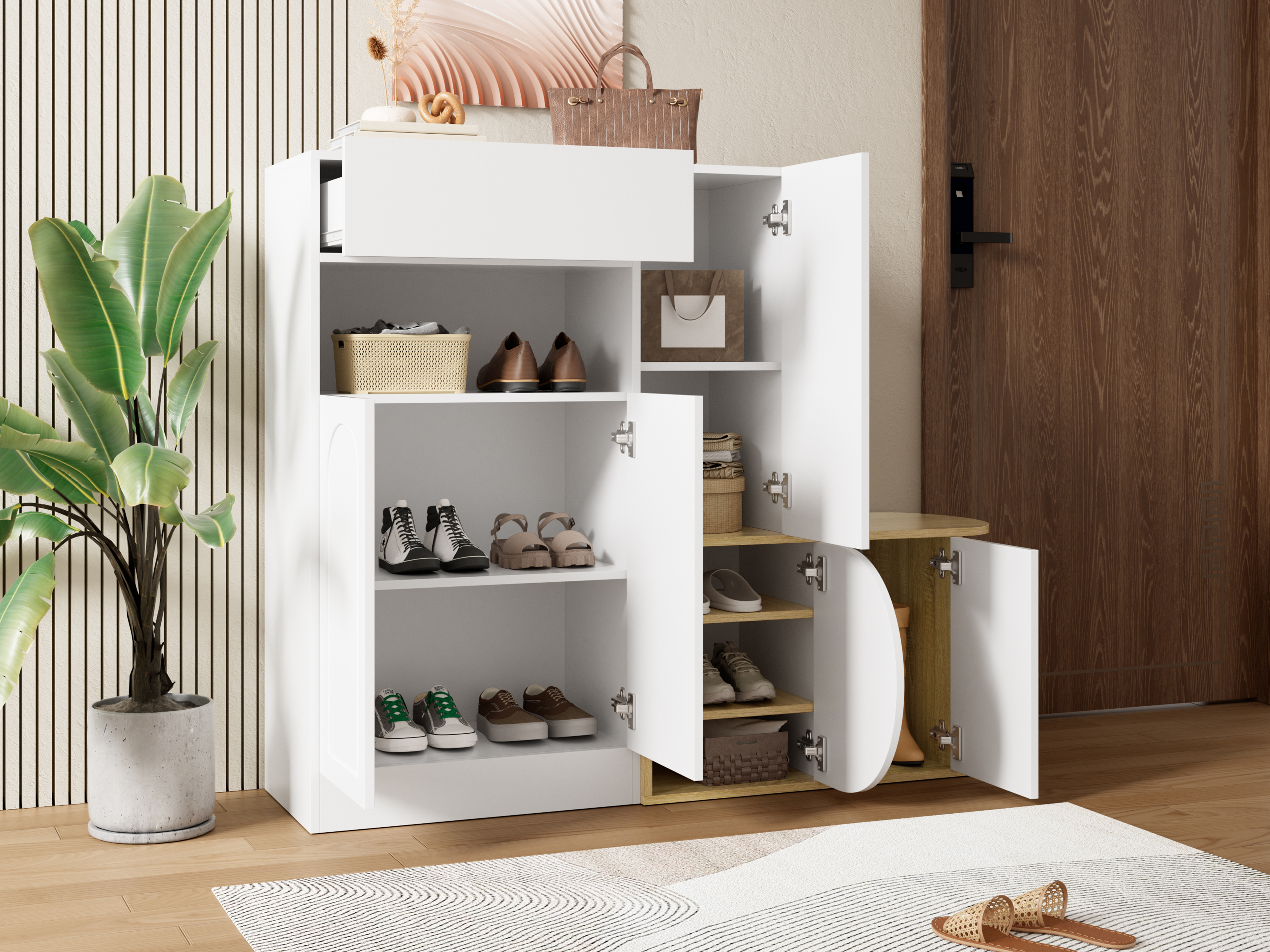 Présentation du meuble à chaussures
