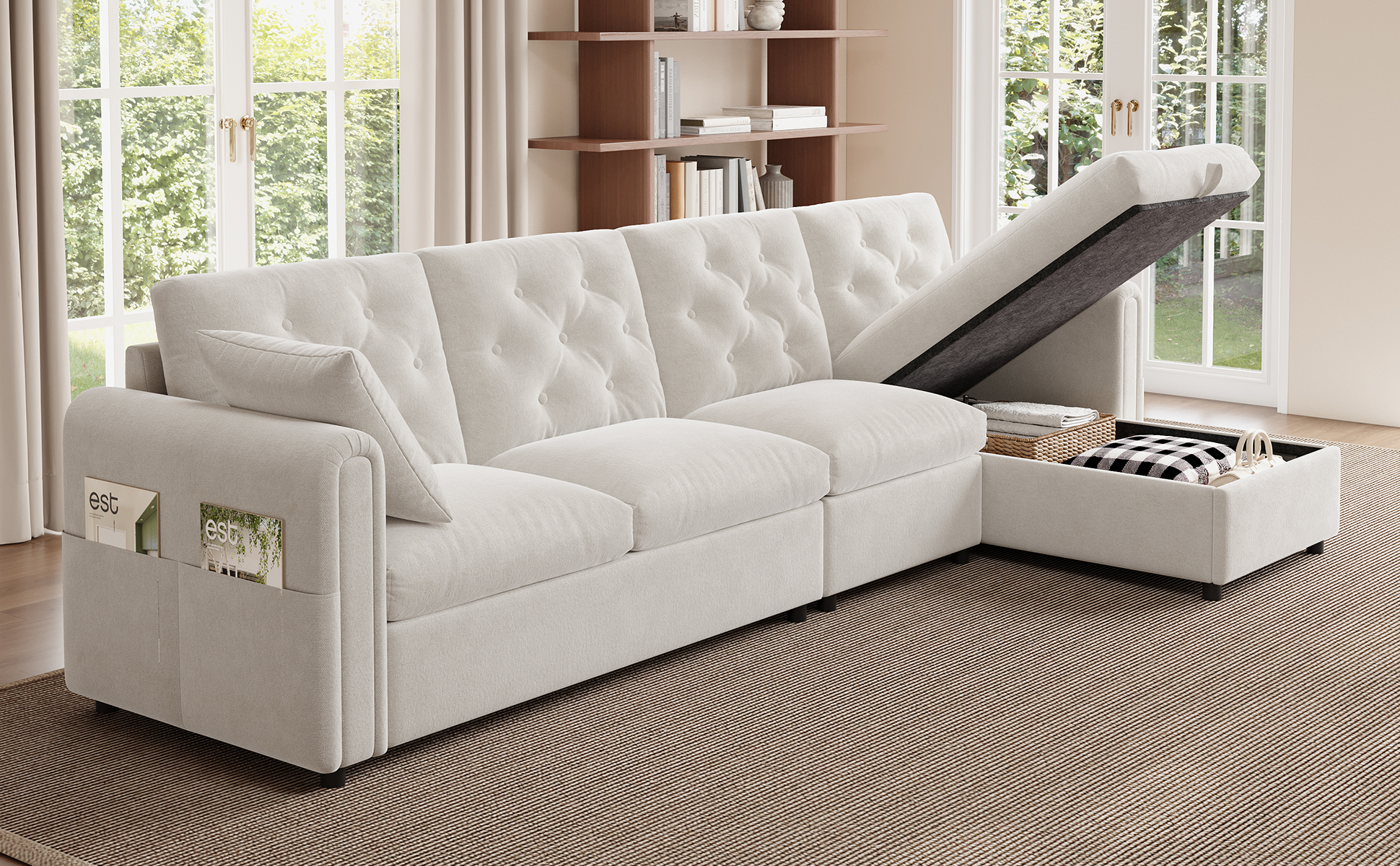 Détail du sofa