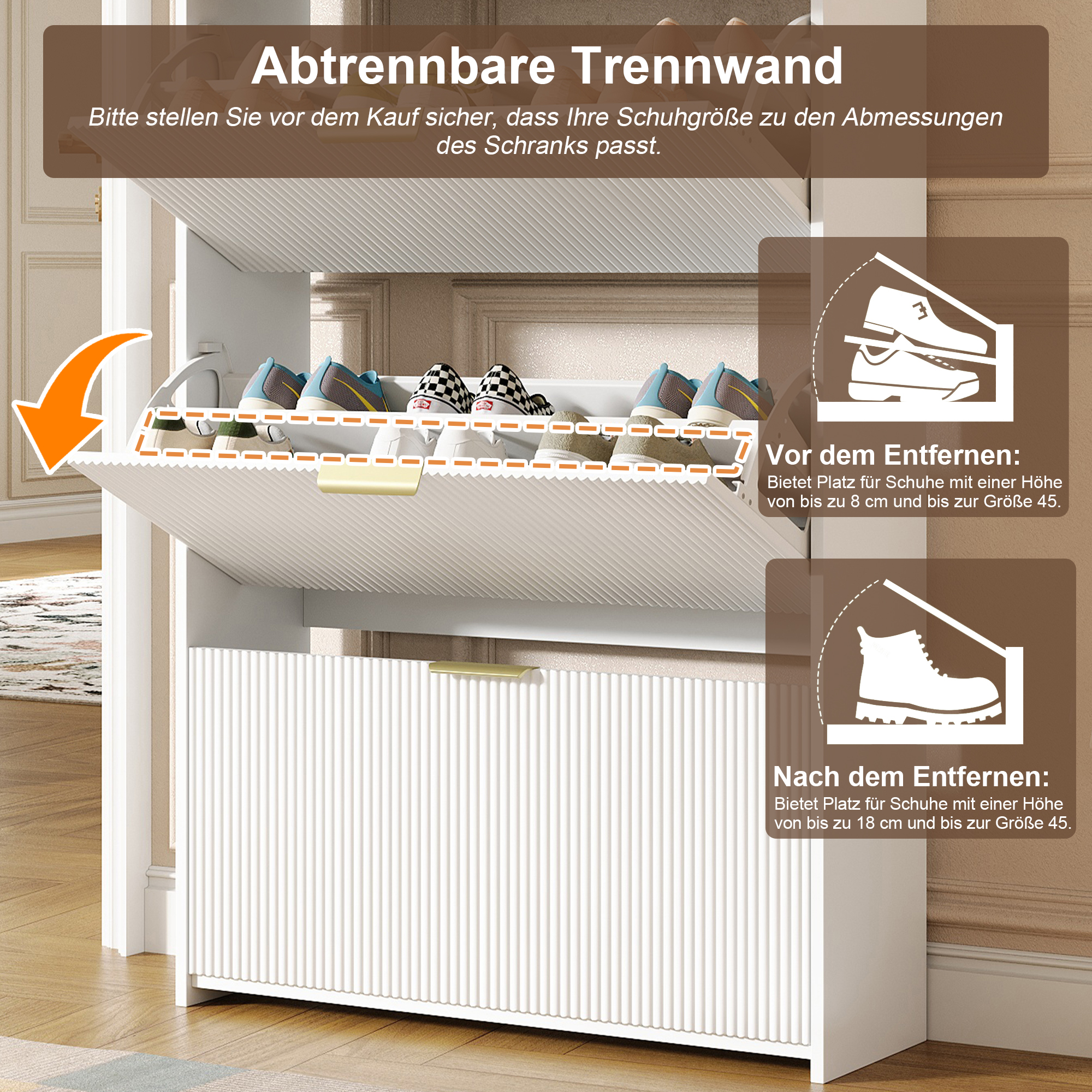 Un rangement organisé avec précision