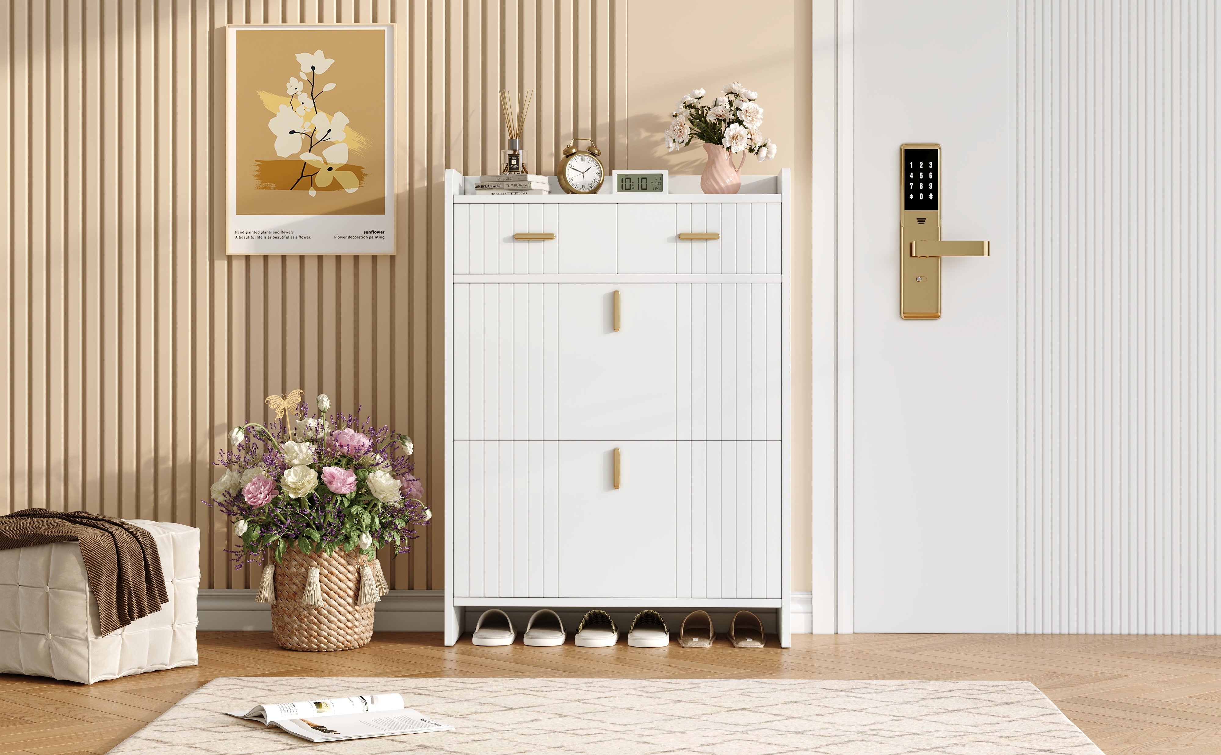 Un rangement organisé avec précision