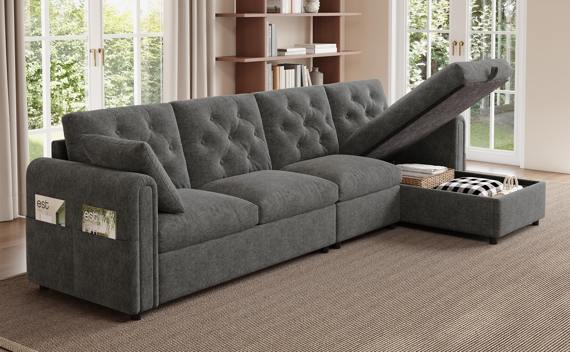 Détail du sofa