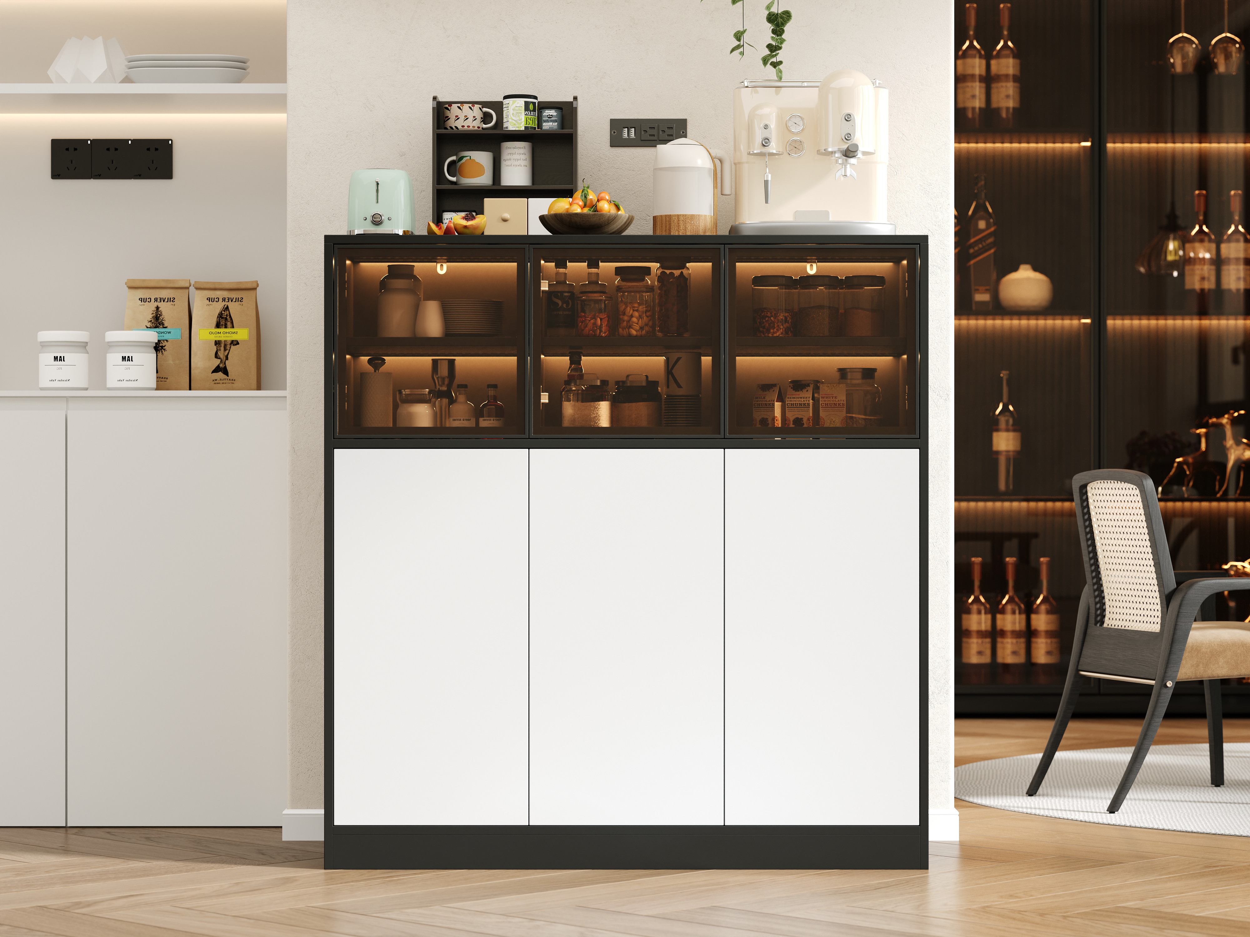 Présentation du buffet