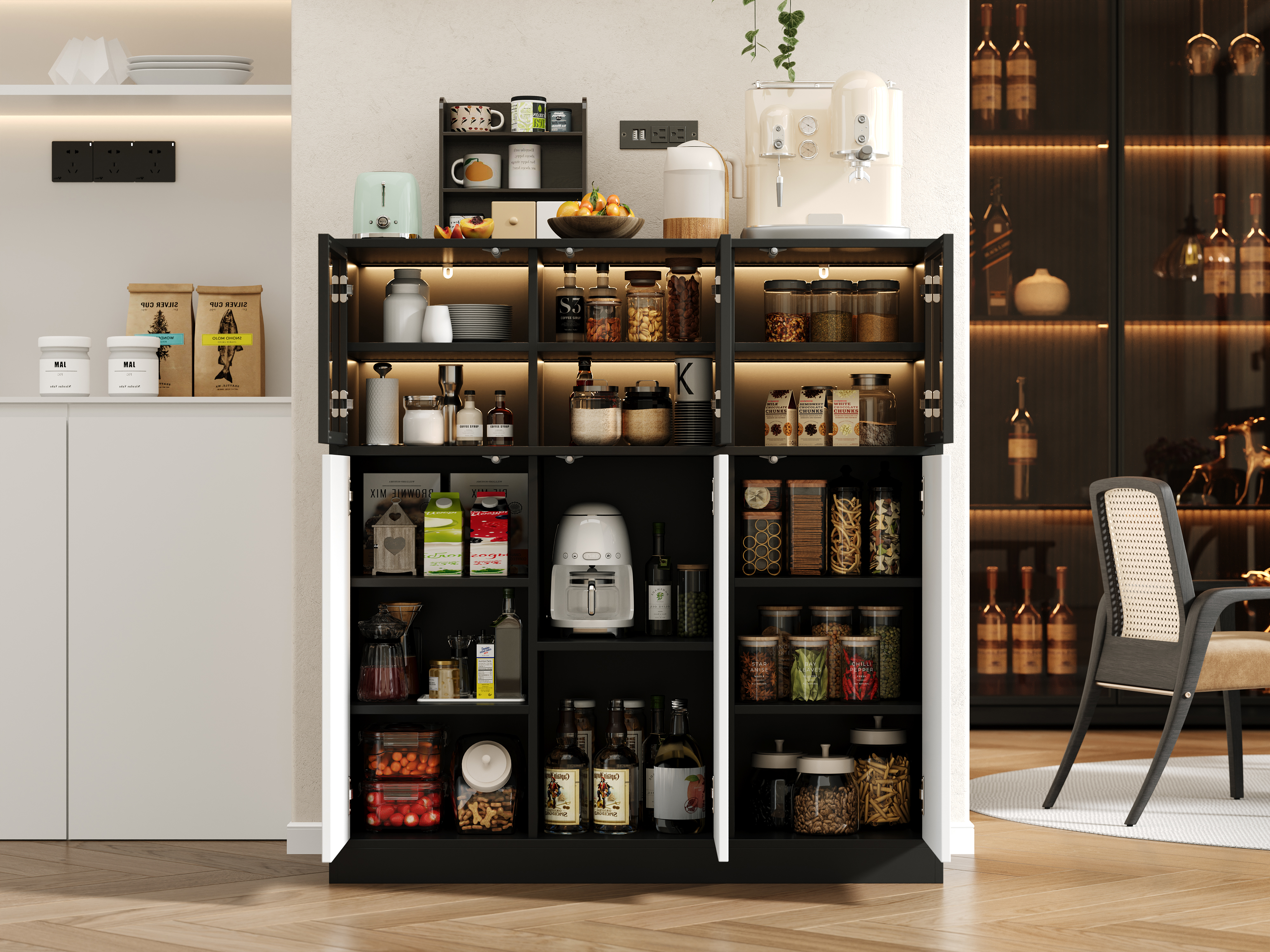 Présentation du buffet