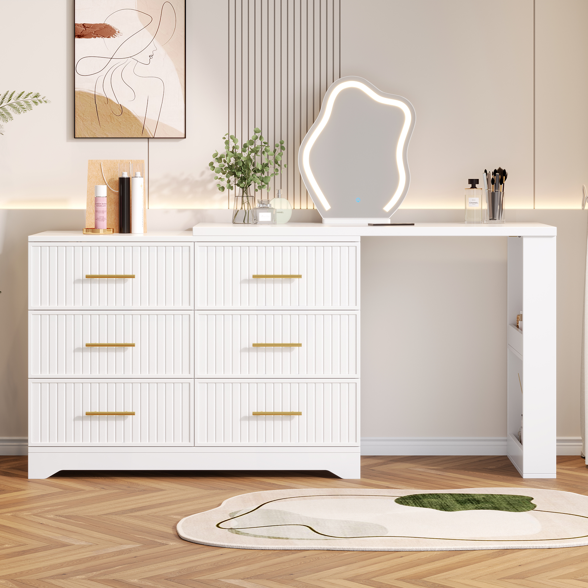 Vue principale du coiffeuse