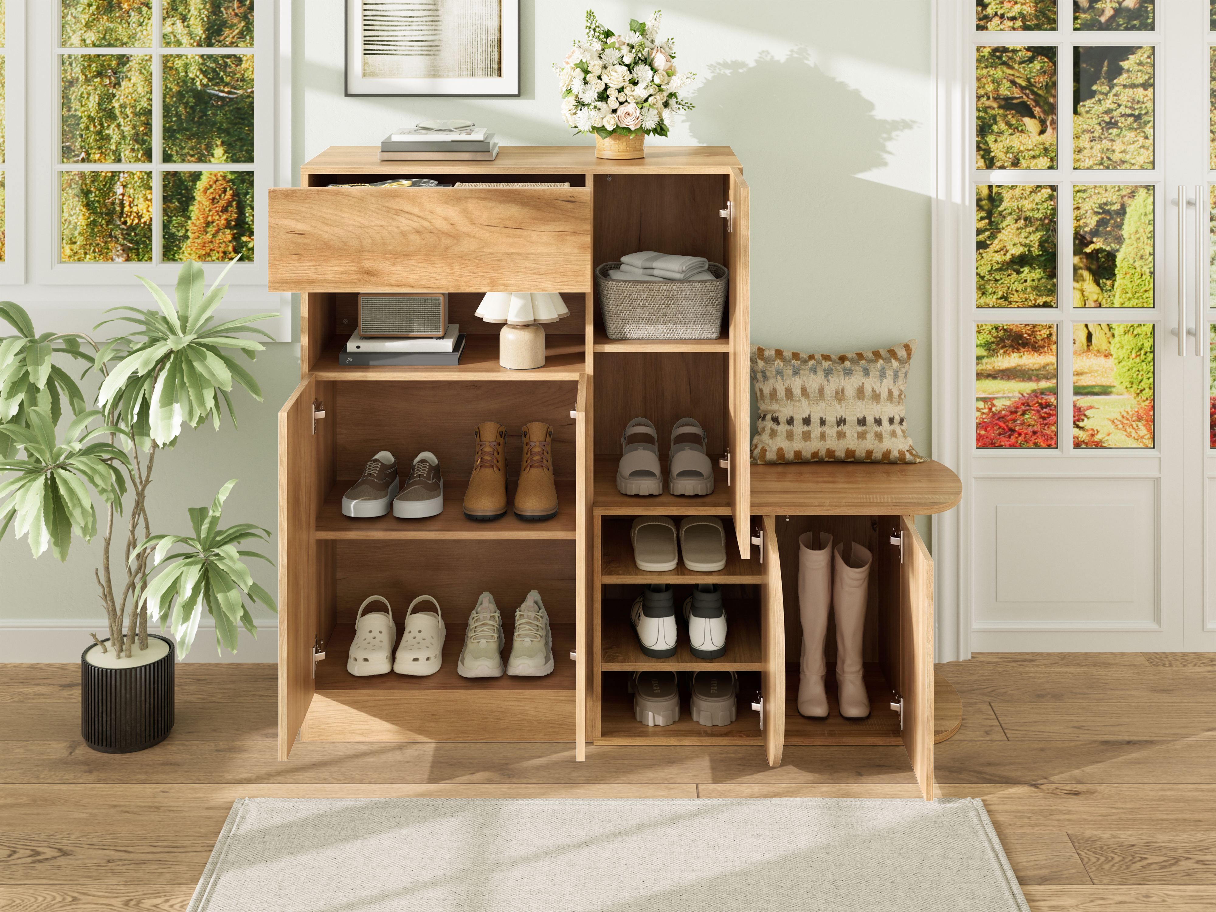 Tiroir et casiers pour organisation optimale
