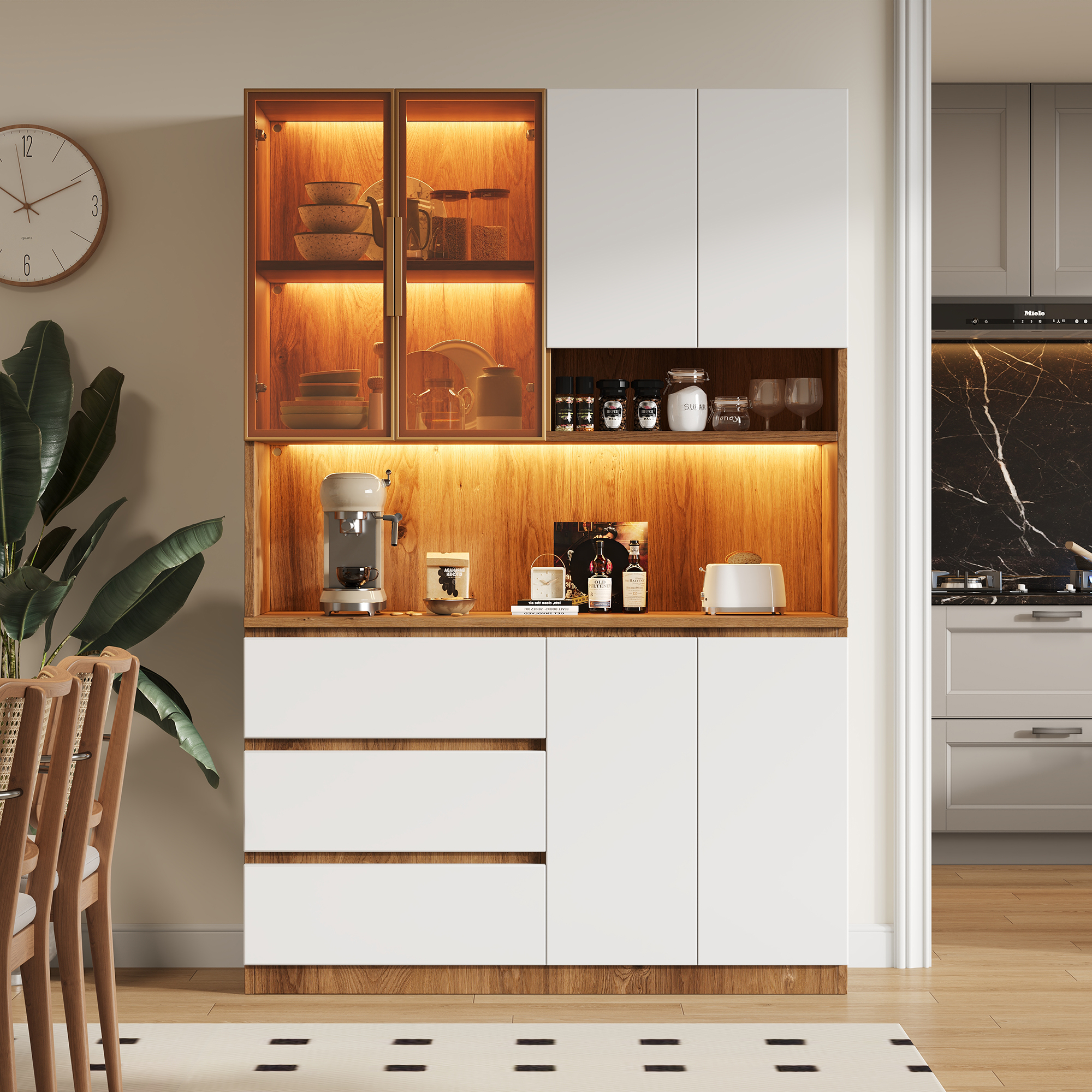 Buffet de cuisine haut