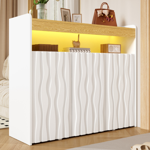 Buffet polyvalent pour salon salle à manger ou entrée