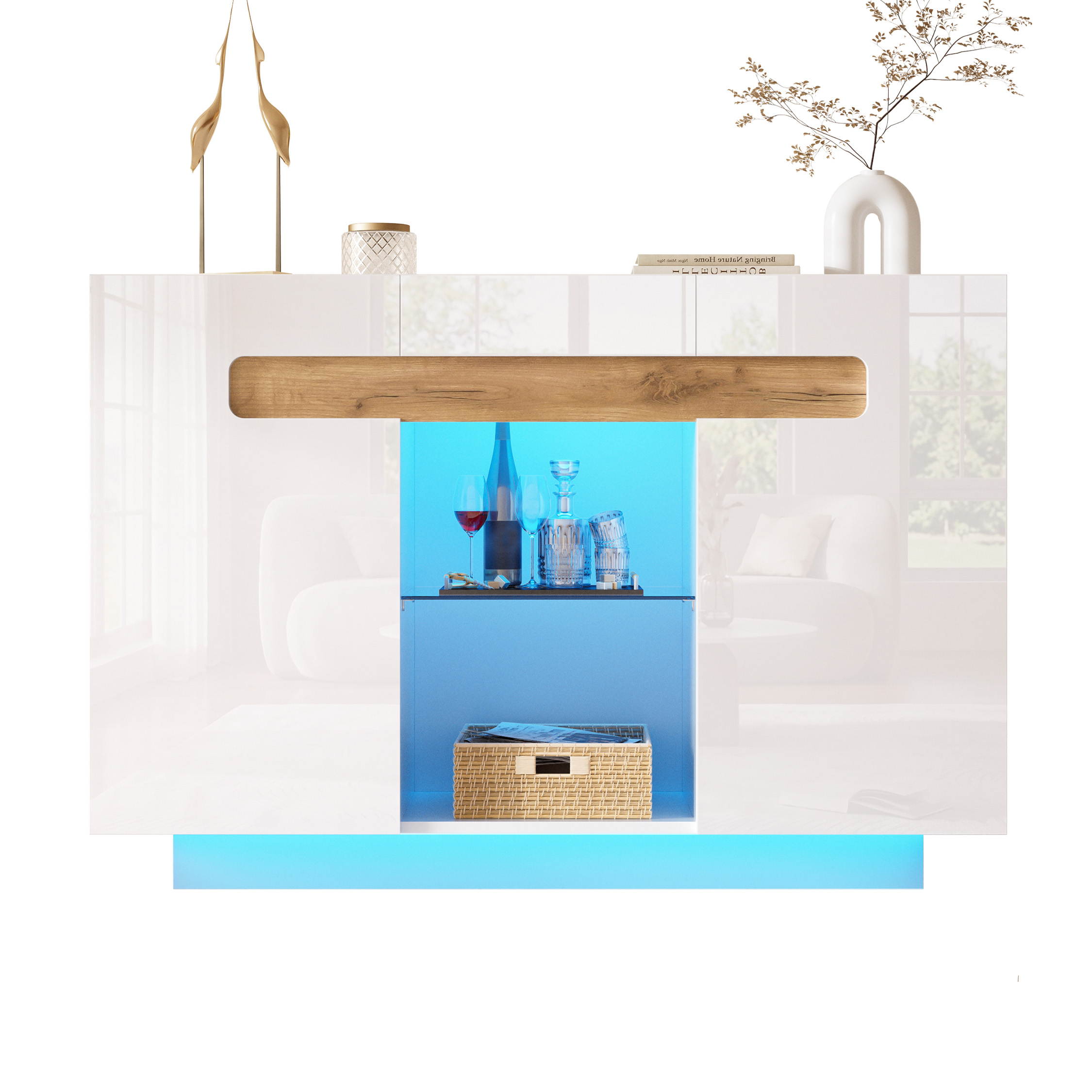 Utilisation en tant que sideboard ou buffet