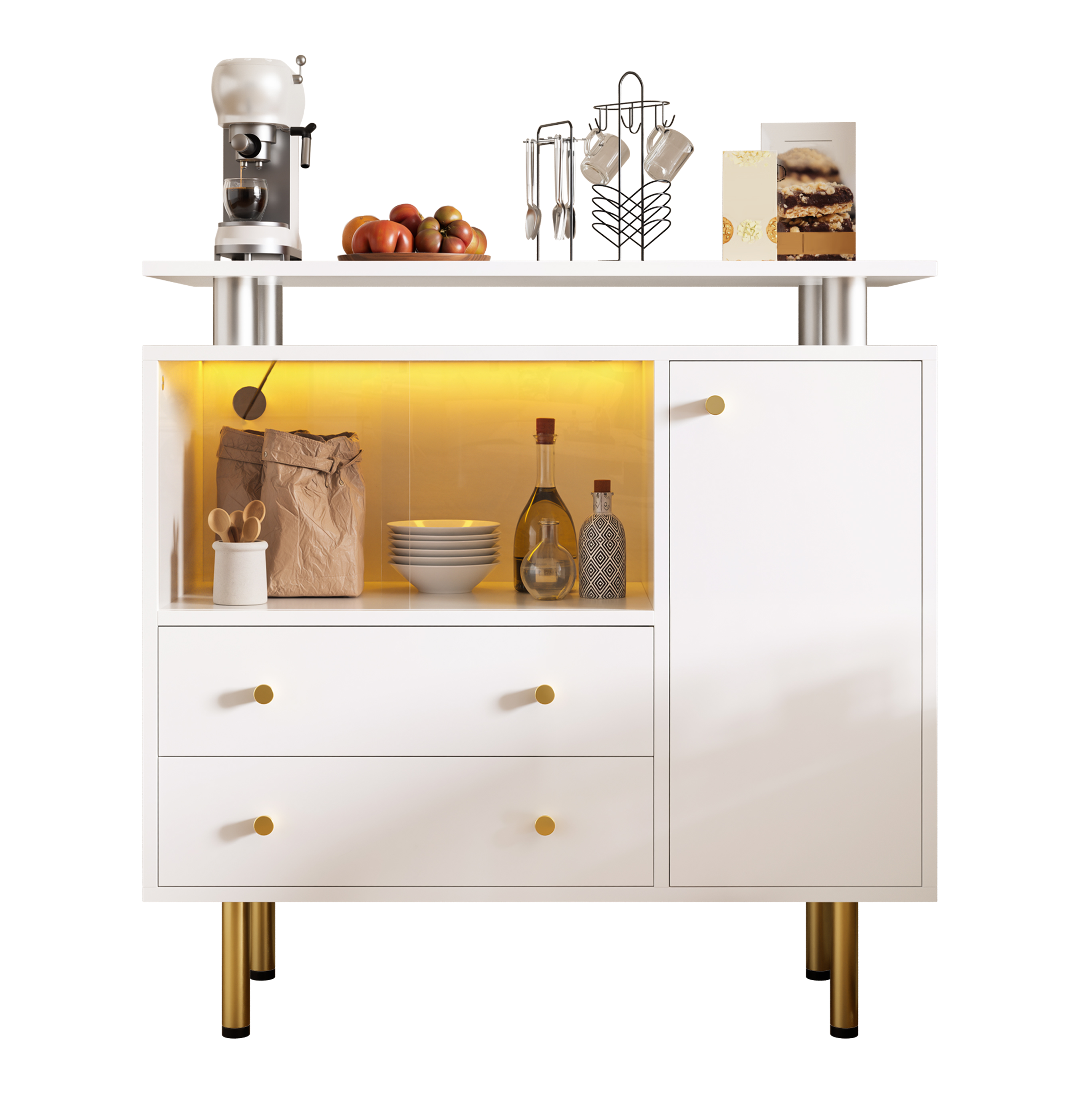 Espace de rangement intérieur