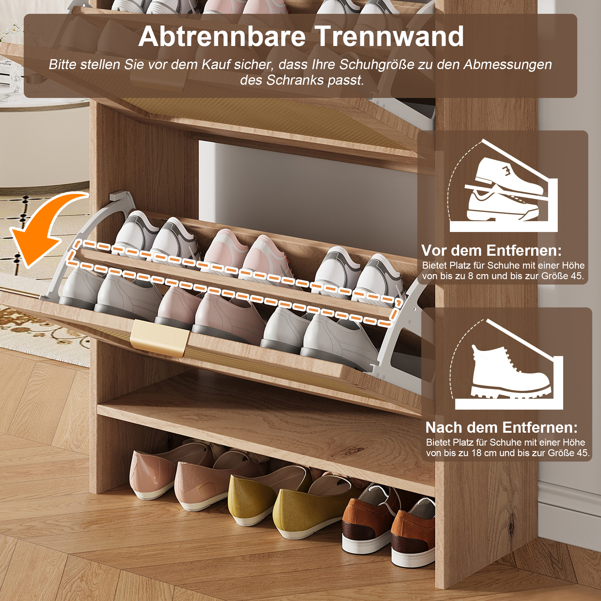 Un rangement organisé avec précision