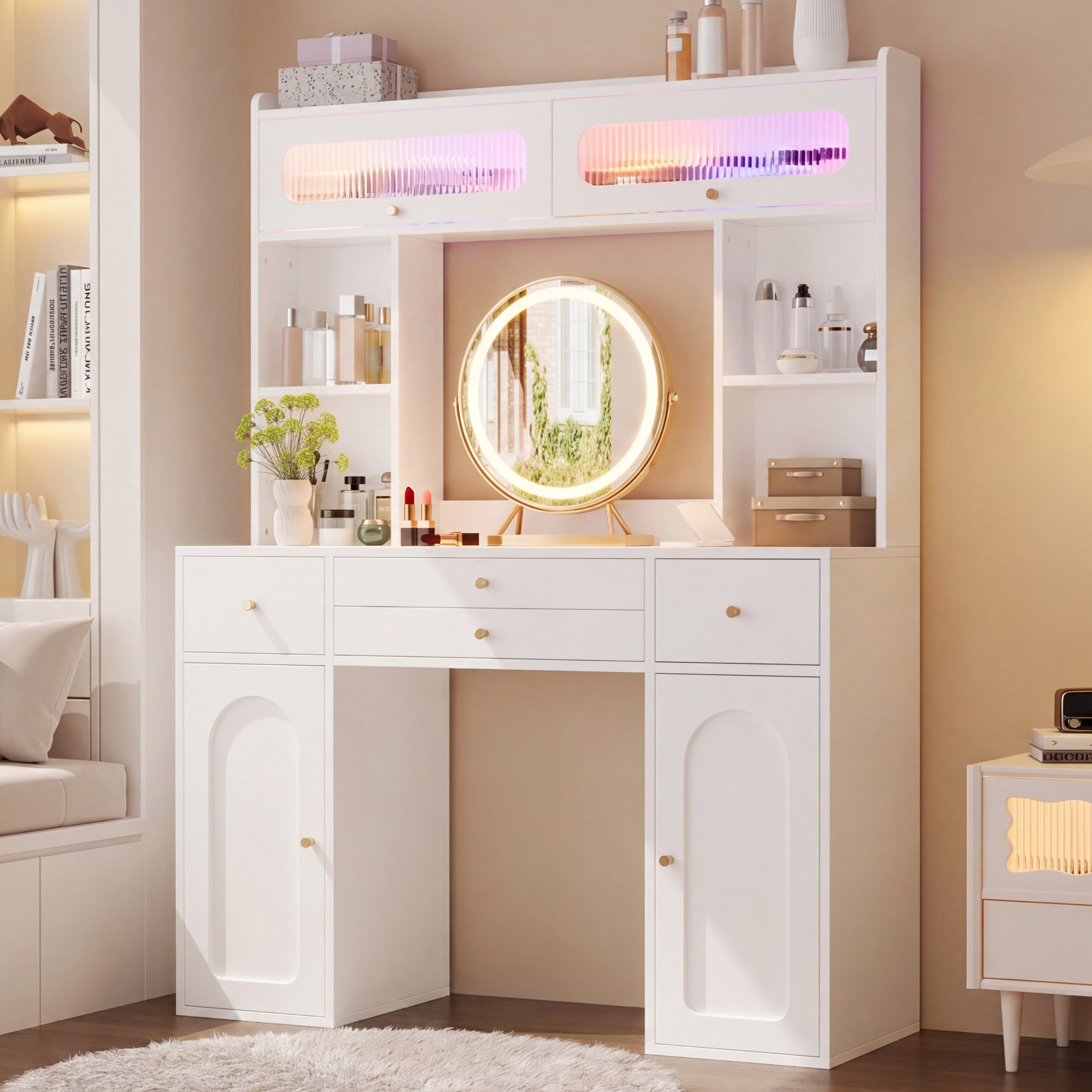 Détail du coiffeuse